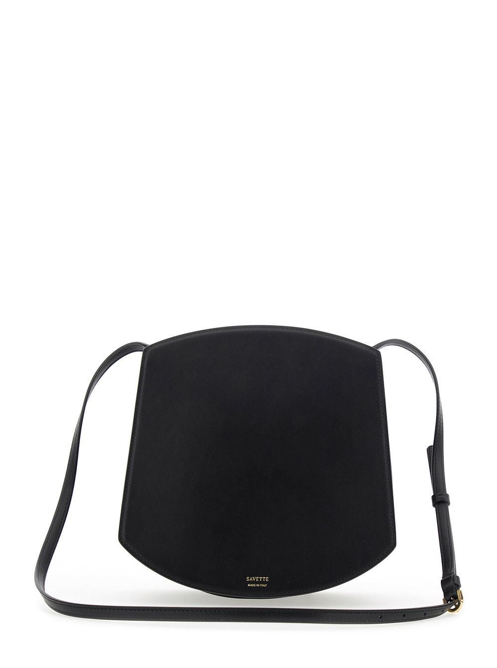 Savette 'Florence' Black Crossbody Bag with Magnetic Strap Closure in Leather Woman Size ONE SIZE - 4 Thumbnail