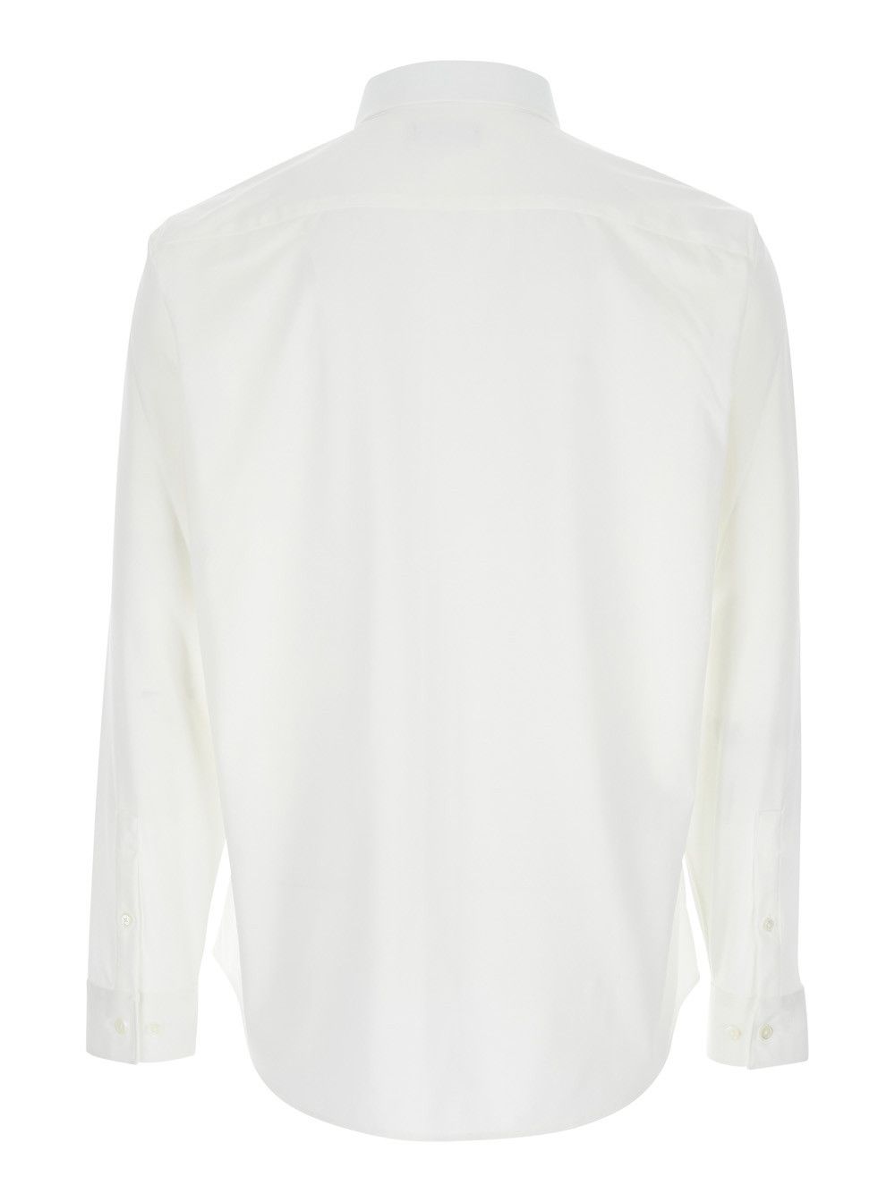 Theory 'Sylvain' White Shirt with Pointed Collar in Cotton Blend Man Size US XXL / EU 58 / 5 - 2 Thumbnail