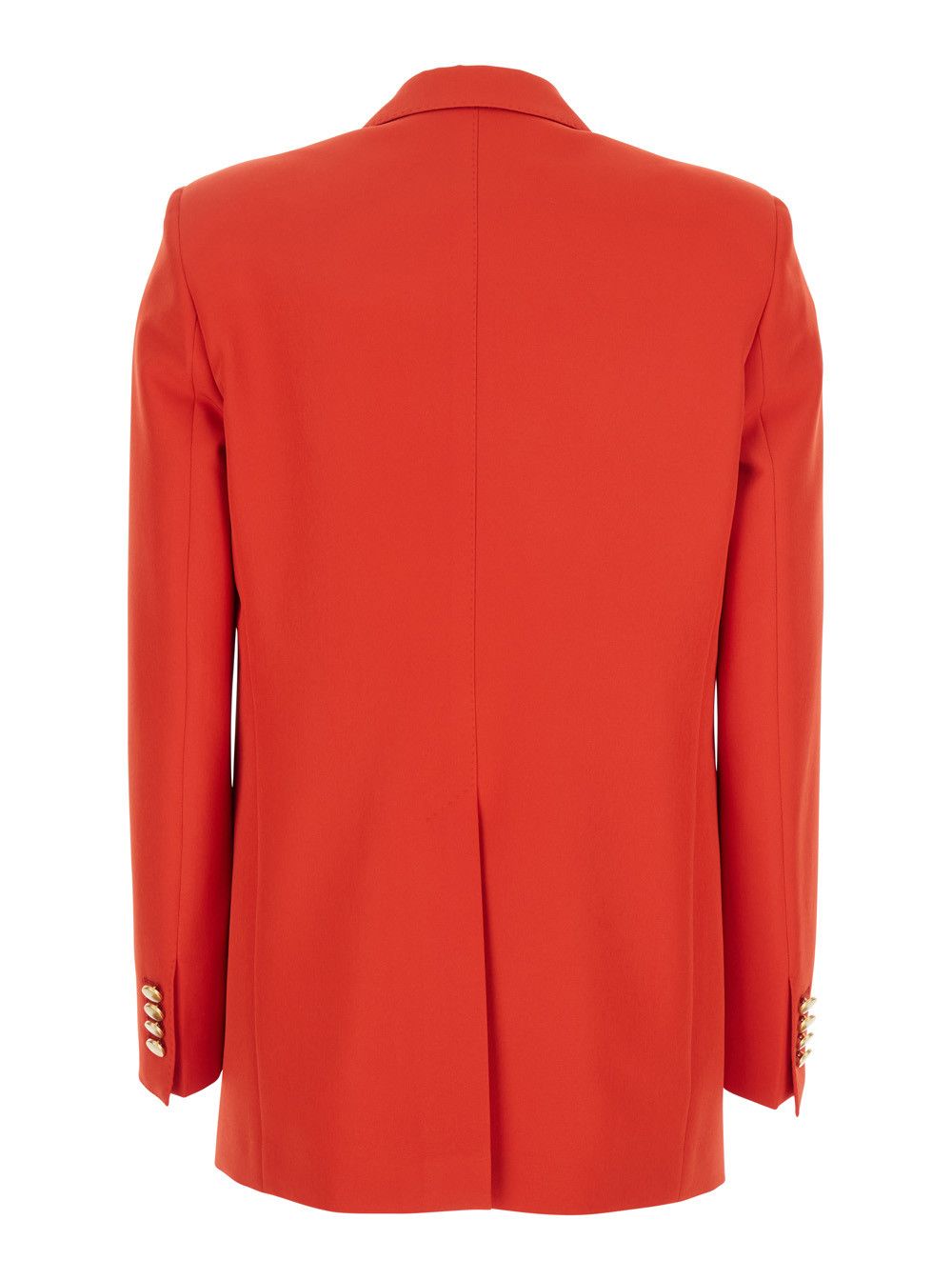 Tagliatore Red Double-breasted Jacket with Classic Lapels in Tech Fabric Woman Size M / US 6-8 / IT 42-44 - 2 Thumbnail