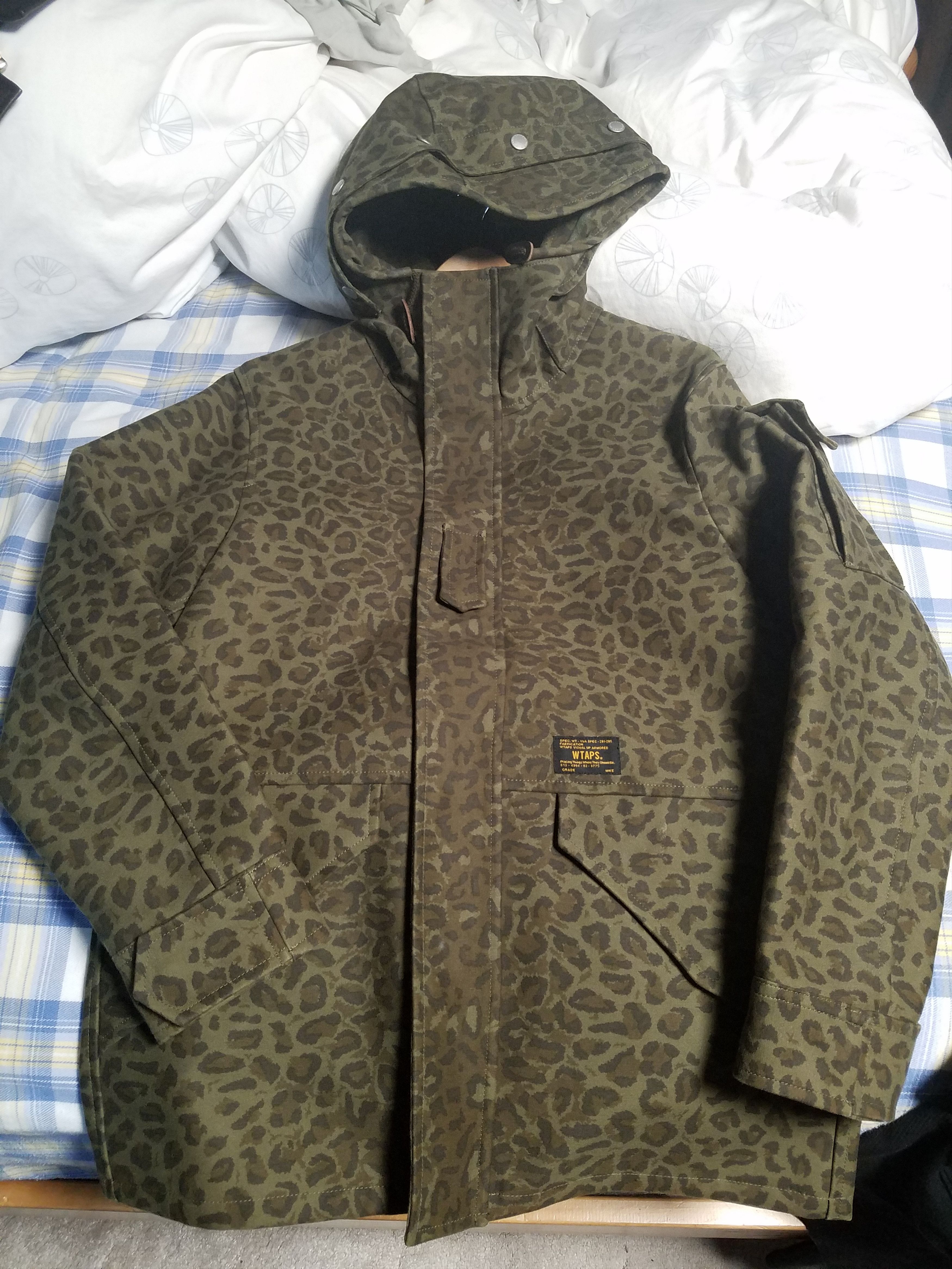 WTAPS PARASMOCK 12aw Leopard