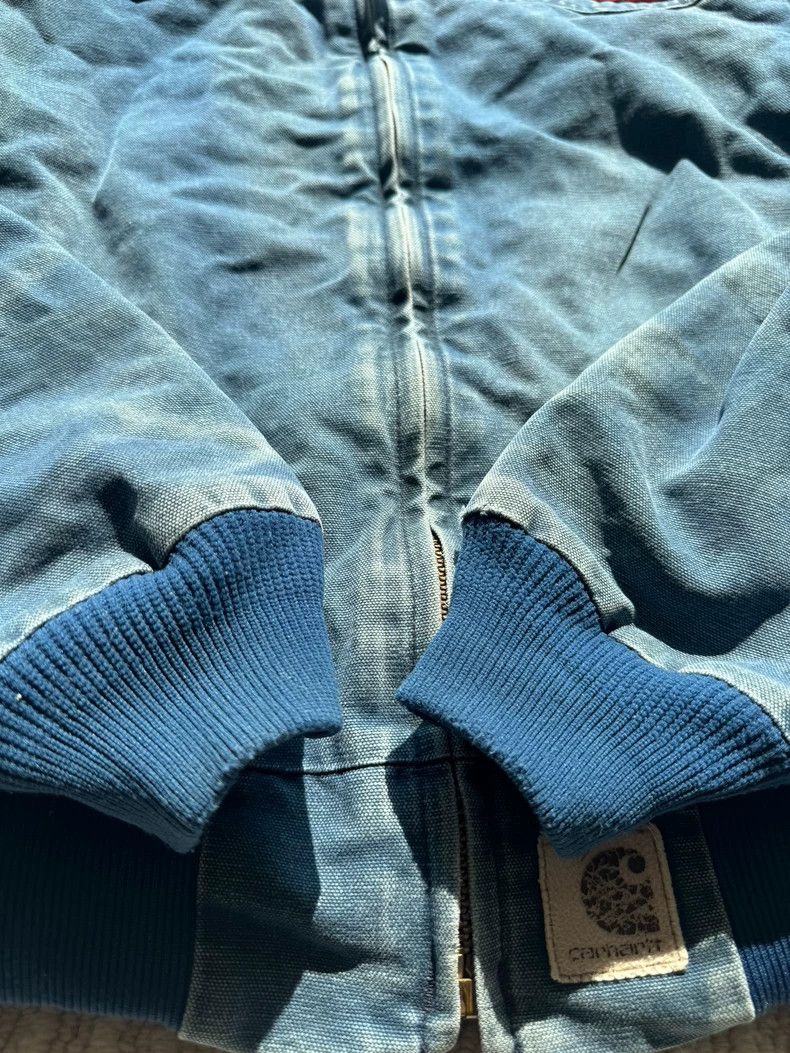 Vintage Carhartt J14 Blu Jacket 90s