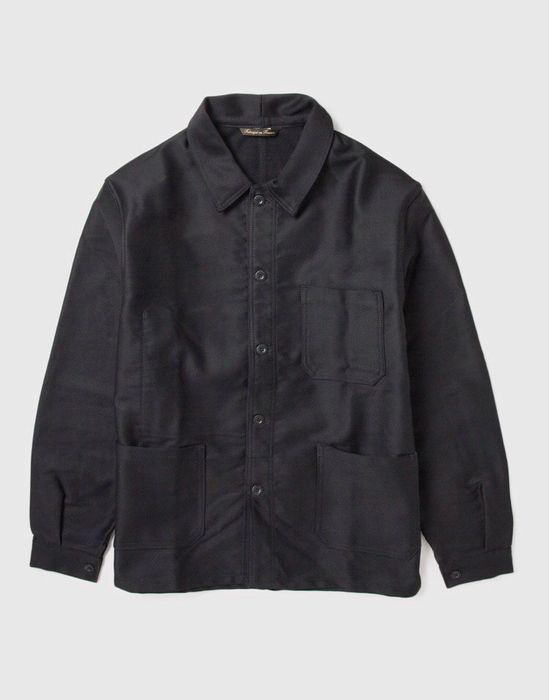 Le Laboureur Moleskin Work Jacket Black Size 2 | Grailed