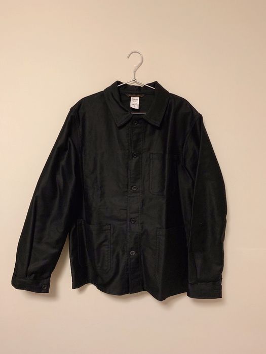 Le Laboureur Moleskin Work Jacket Black Size 2 | Grailed