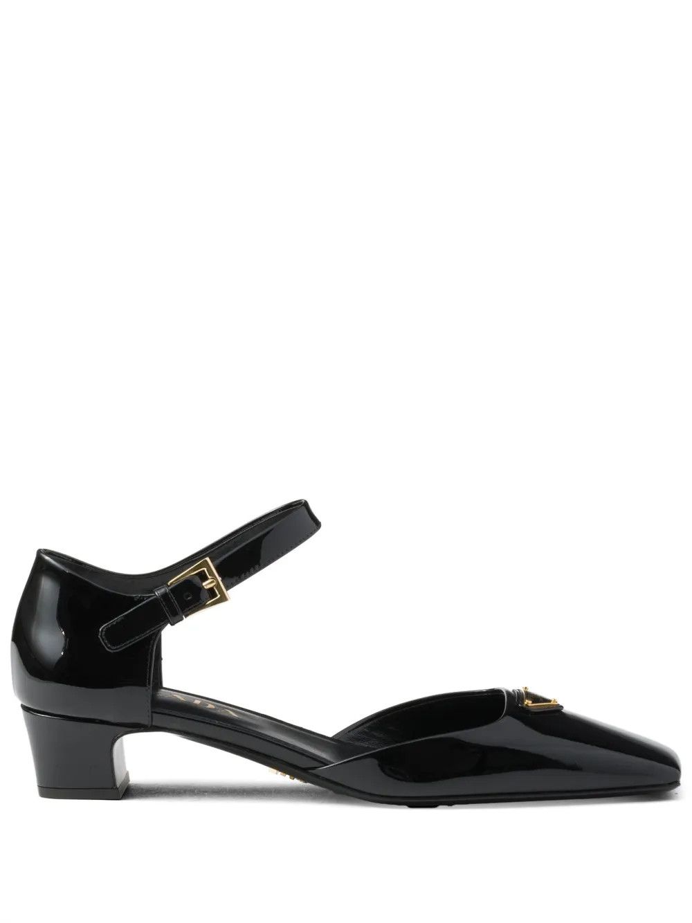 Prada 35mm patent-leather pumps in black Size US 6 / IT 36 - 2 Thumbnail
