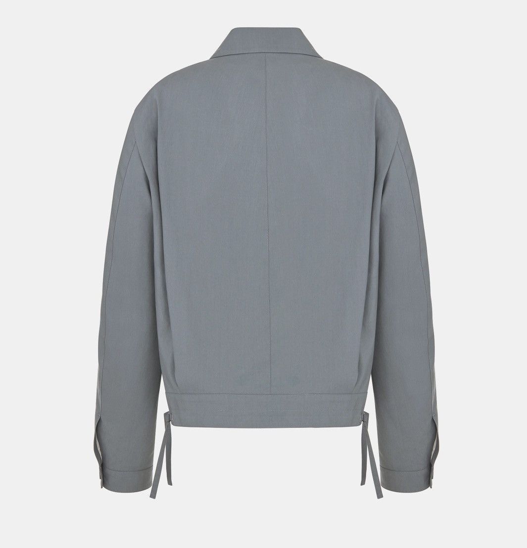 Dior BLOUSON JACKET Gray Cotton Canvas Size US XL / EU 56 / 4 - 2 Thumbnail