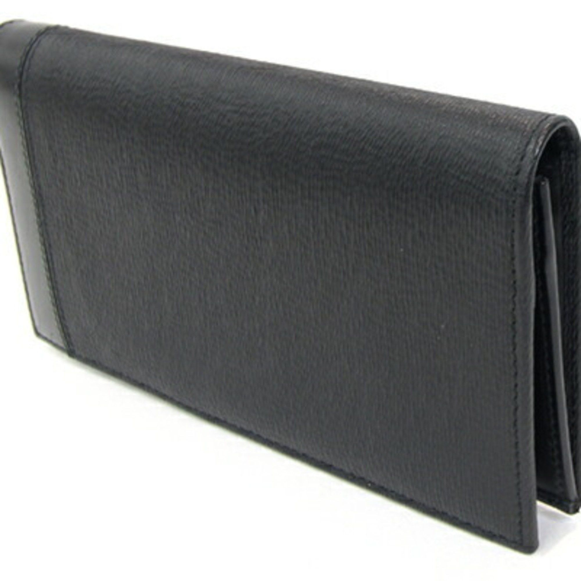 Bvlgari BVLGARI Bi-fold Long Wallet Serpenti Scaglie Man 284708 Black Leather Men's Size ONE SIZE - 2 Thumbnail