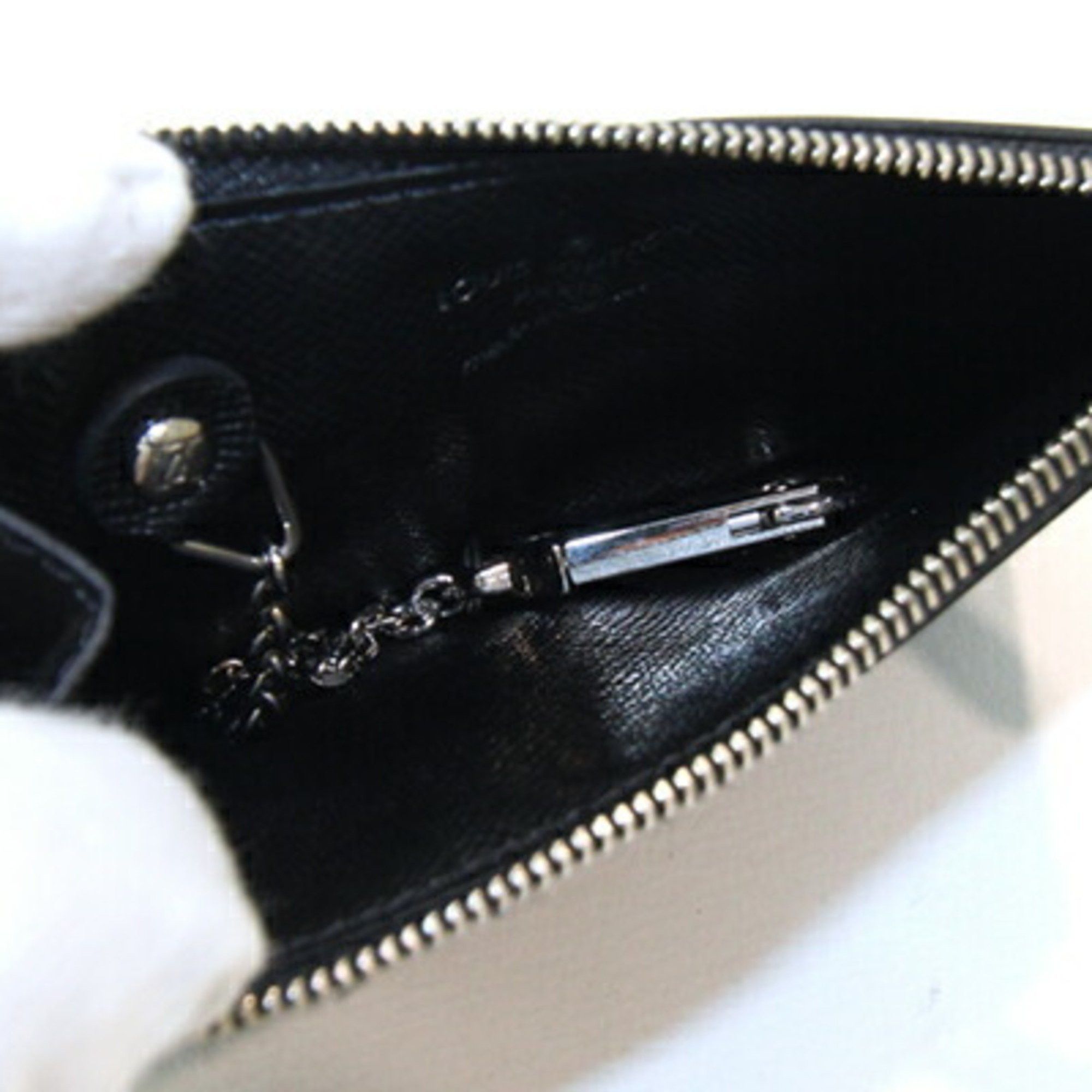 Louis Vuitton Louis Vuitton Coin Case Epi Pocket Cre NM M66602 Noir Wallet Purse Compact Key Lock Men's Black LOUIS VUITTON Size ONE SIZE - 3 Thumbnail