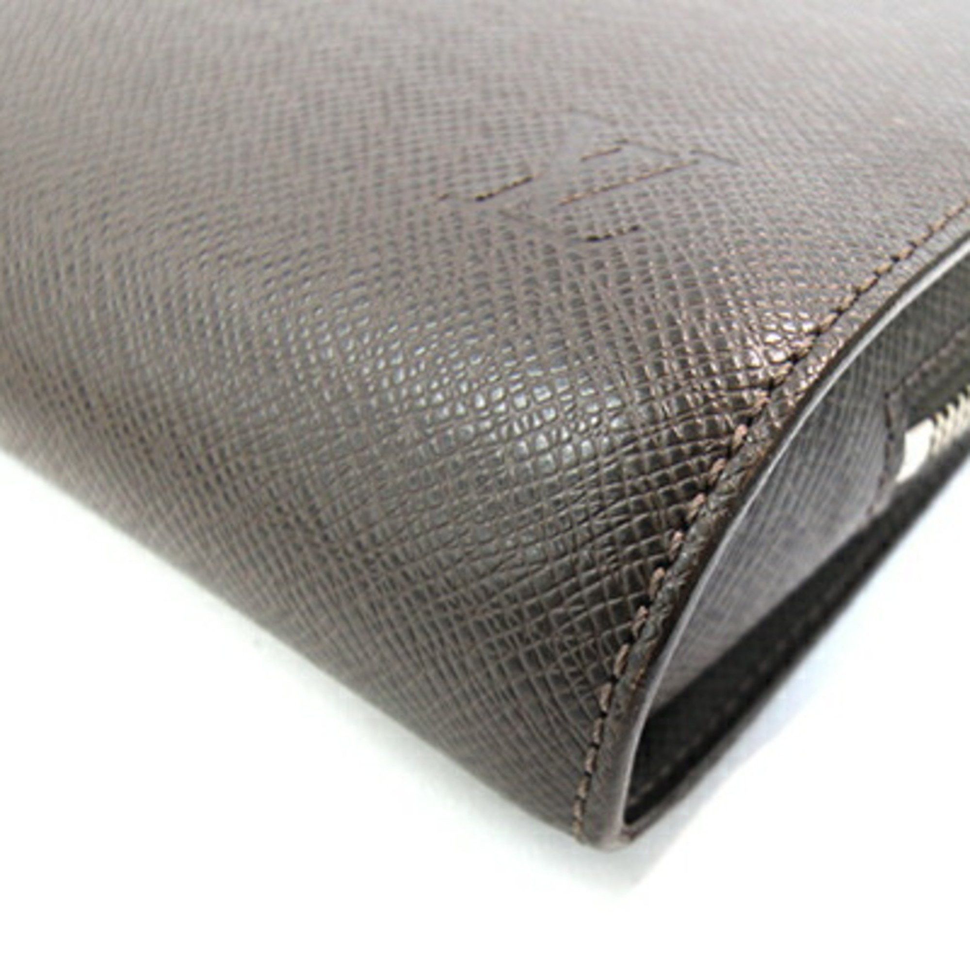Louis Vuitton Louis Vuitton Second Bag Taiga Baikal M30188 Grisli Clutch Brown Men's LOUIS VUITTON Size ONE SIZE - 4 Thumbnail