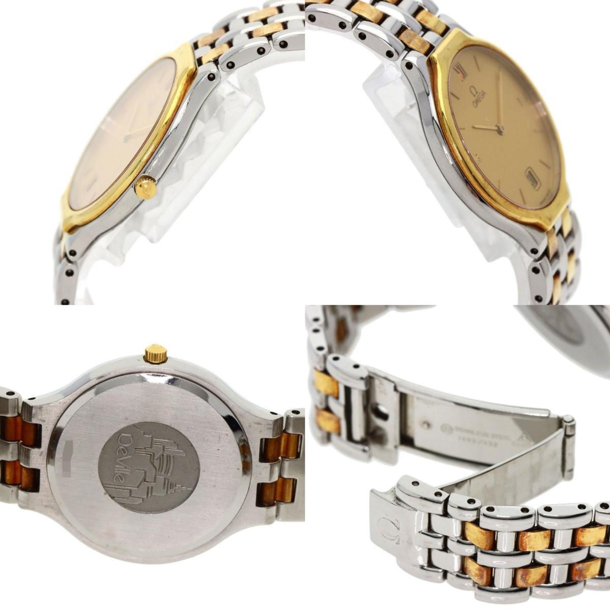 Omega Omega De Ville Symbol Watch Stainless Steel Two-tone Men's Size ONE SIZE - 5 Thumbnail