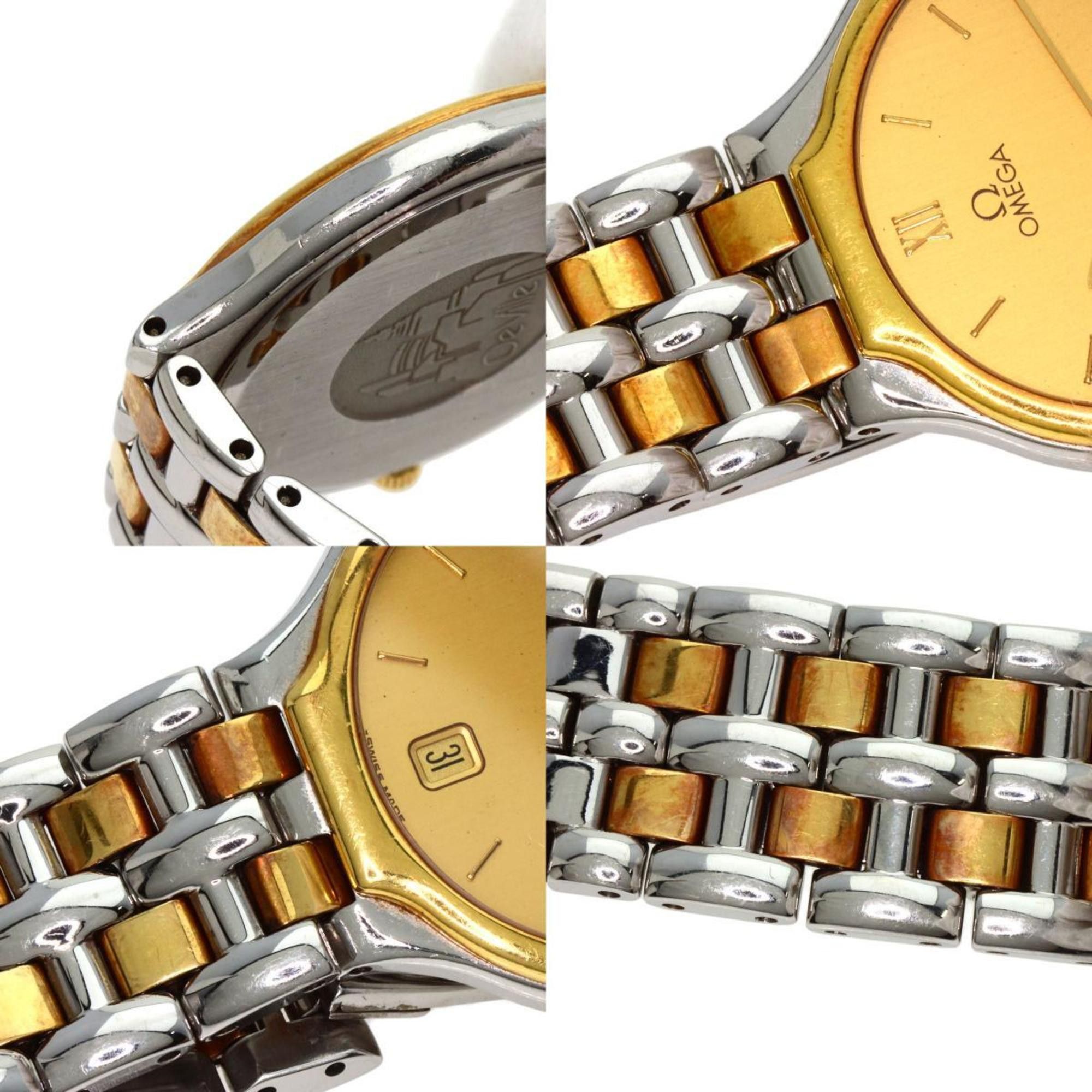Omega Omega De Ville Symbol Watch Stainless Steel Two-tone Men's Size ONE SIZE - 7 Thumbnail