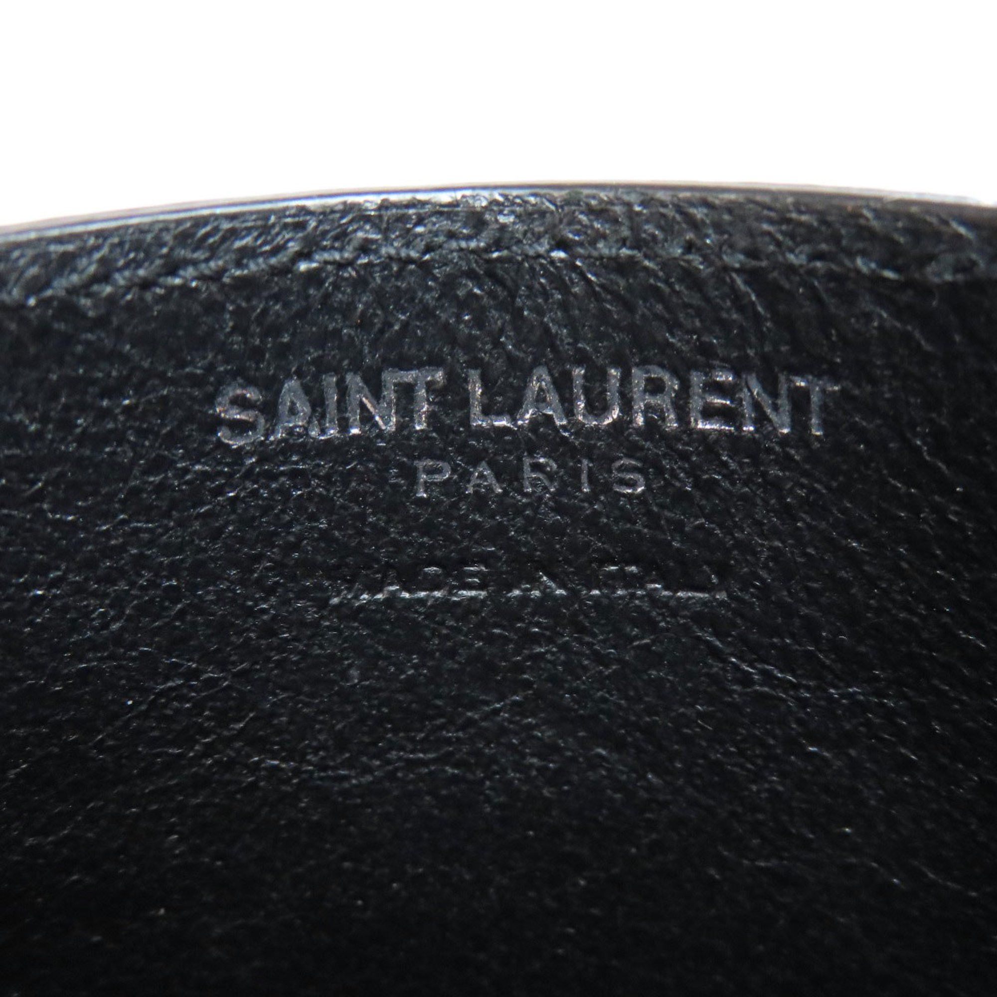 Yves Saint Laurent Yves Saint Laurent Business Card Holder/Card Case Leather Women's Size ONE SIZE - 5 Thumbnail