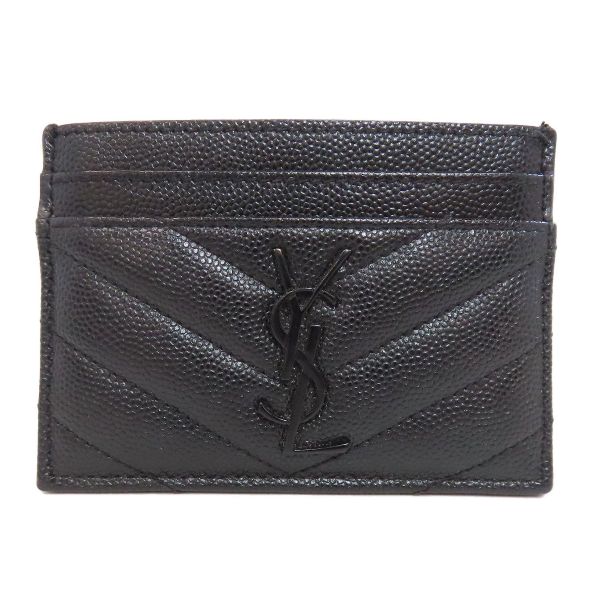 Yves Saint Laurent Yves Saint Laurent Business Card Holder/Card Case Leather Women's Size ONE SIZE - 11 Thumbnail