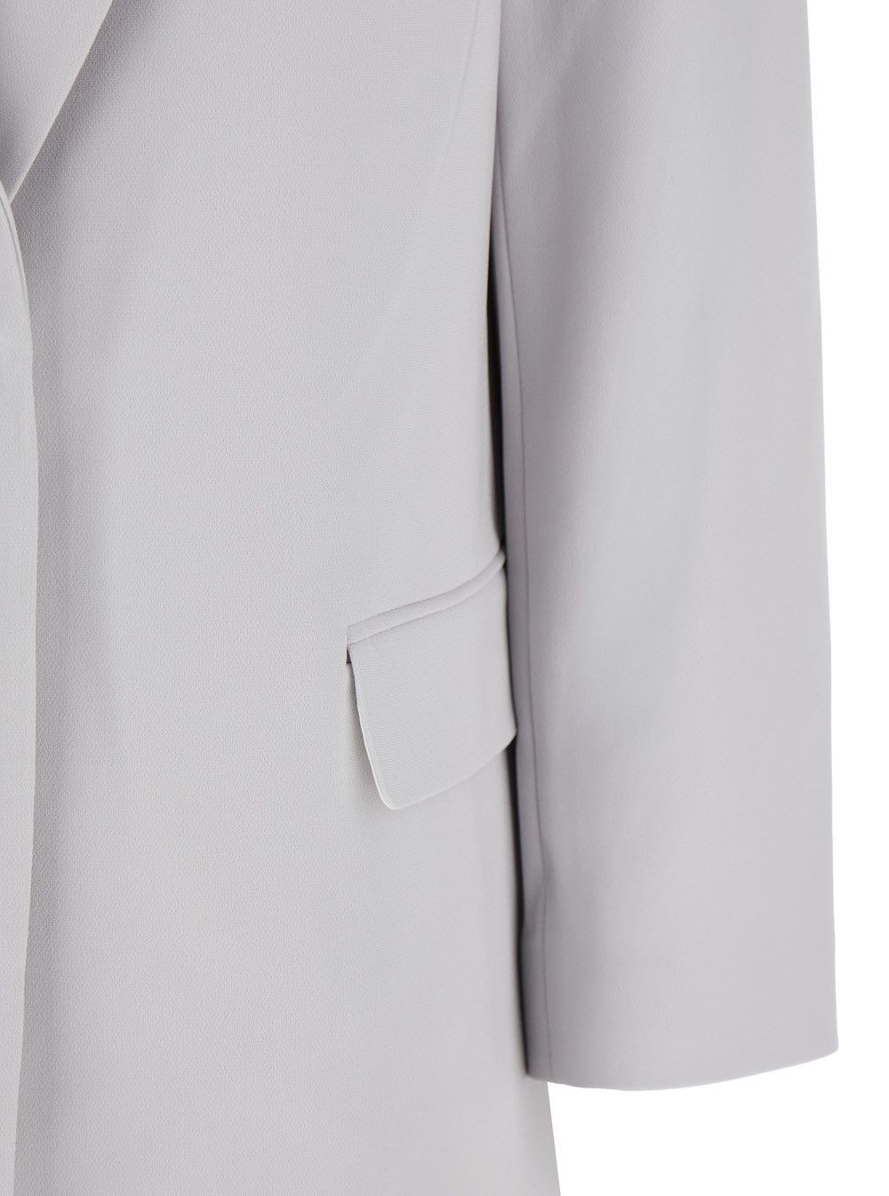 Theory Grey Single Breasted Jacket with Classic Lapels in Tech Fabric Woman Size L / US 10 / IT 46 - 3 Thumbnail