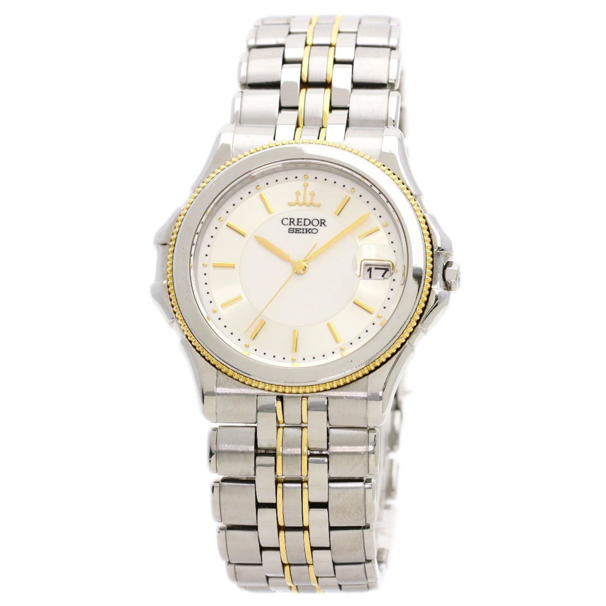 Seiko Seiko GCAX988 8J82-6A30 Credor Watch Stainless Steel SSxK18YG Men's Size ONE SIZE - 11 Thumbnail