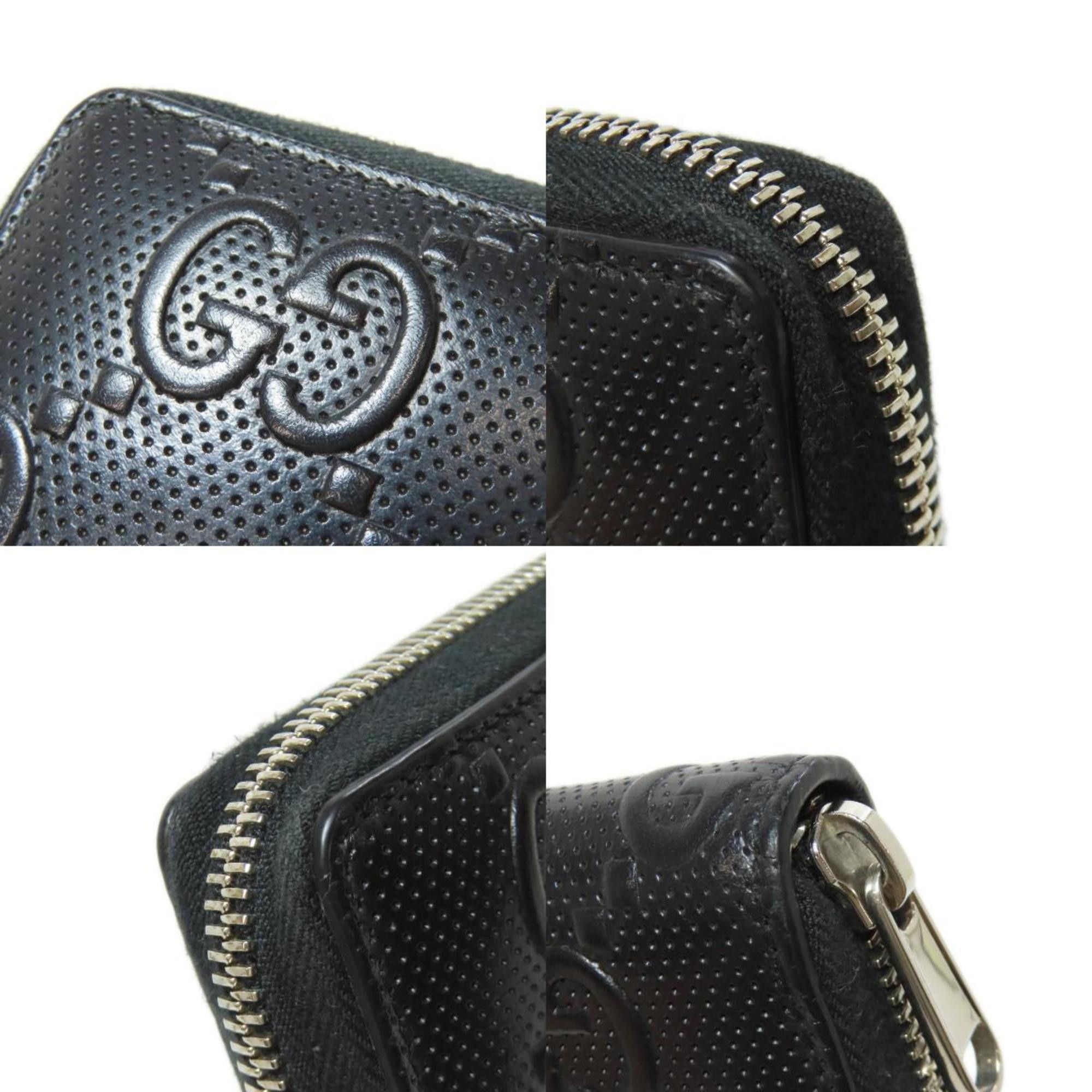 Gucci Gucci 625558 Round GG Embossed Long Wallet for Men Size ONE SIZE - 9 Thumbnail