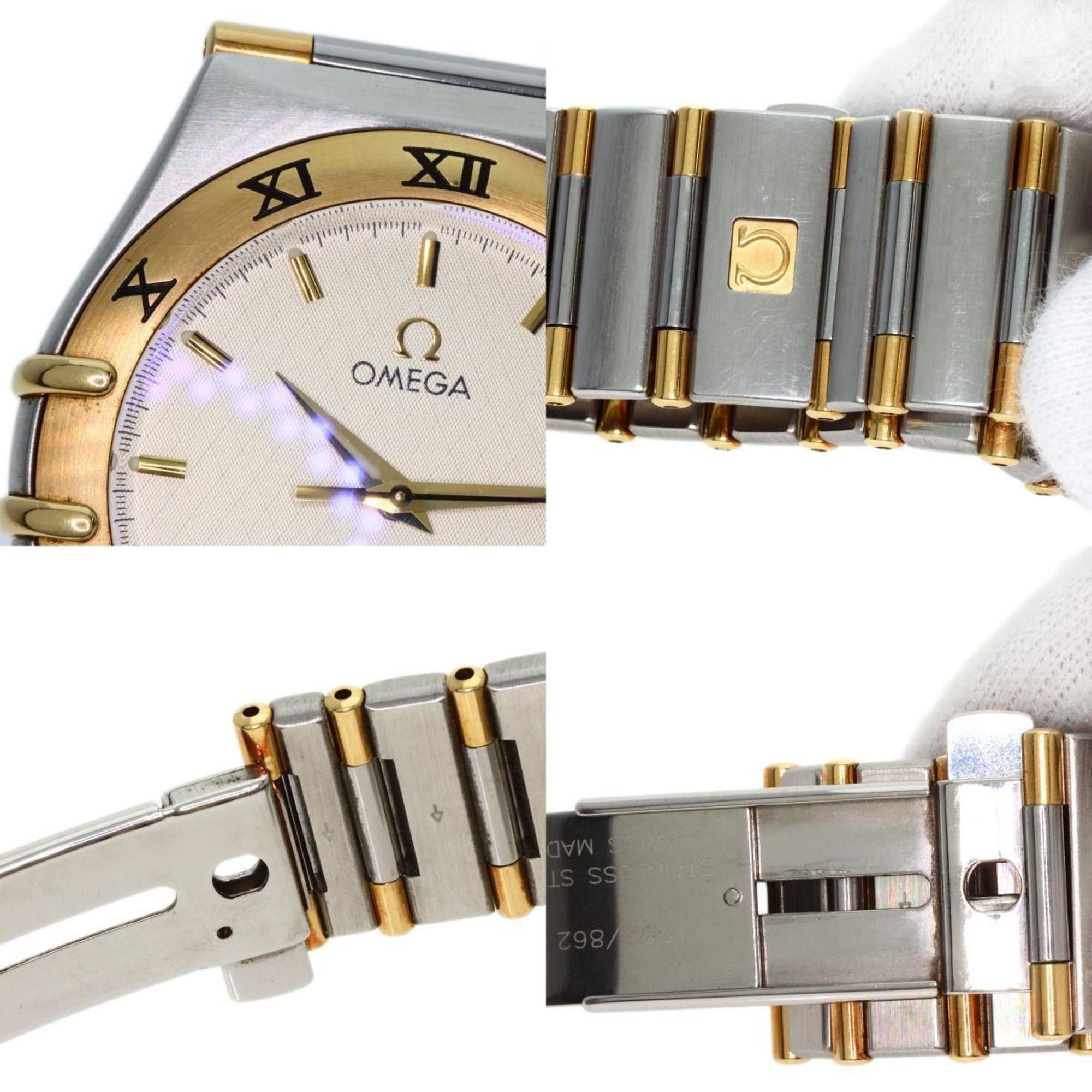 Omega Omega 1312.30 Constellation Watch Stainless Steel SSxK18YG Men's Size ONE SIZE - 8 Thumbnail