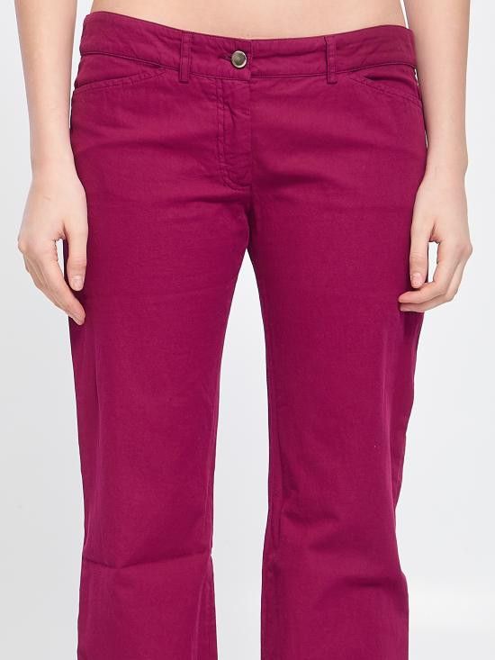 Balenciaga BALENCIAGA Women Straight Pants 56473 PINK Size 28" / US 6 / IT 42 - 4 Thumbnail