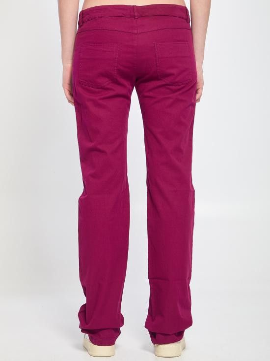 Balenciaga BALENCIAGA Women Straight Pants 56473 PINK Size 28" / US 6 / IT 42 - 2 Thumbnail