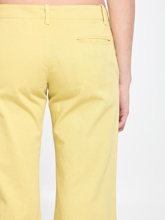 Marni MARNI Women Straight Pants 20305040 YELLOW Size 27" / US 4 / IT 40 - 3 Thumbnail