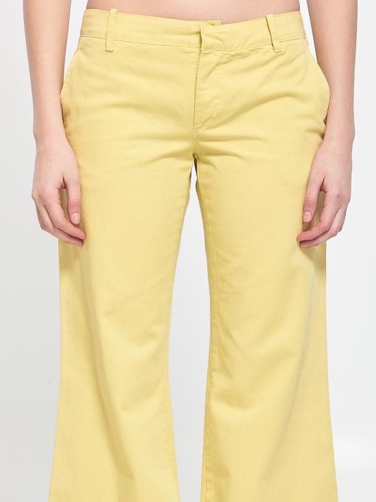 Marni MARNI Women Straight Pants 20305040 YELLOW Size 27" / US 4 / IT 40 - 4 Thumbnail