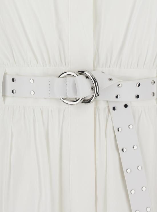 Michael Kors MICHAEL KORS Women Long Skirts MS5830KF4C100 White Size L / US 10 / IT 46 - 3 Thumbnail