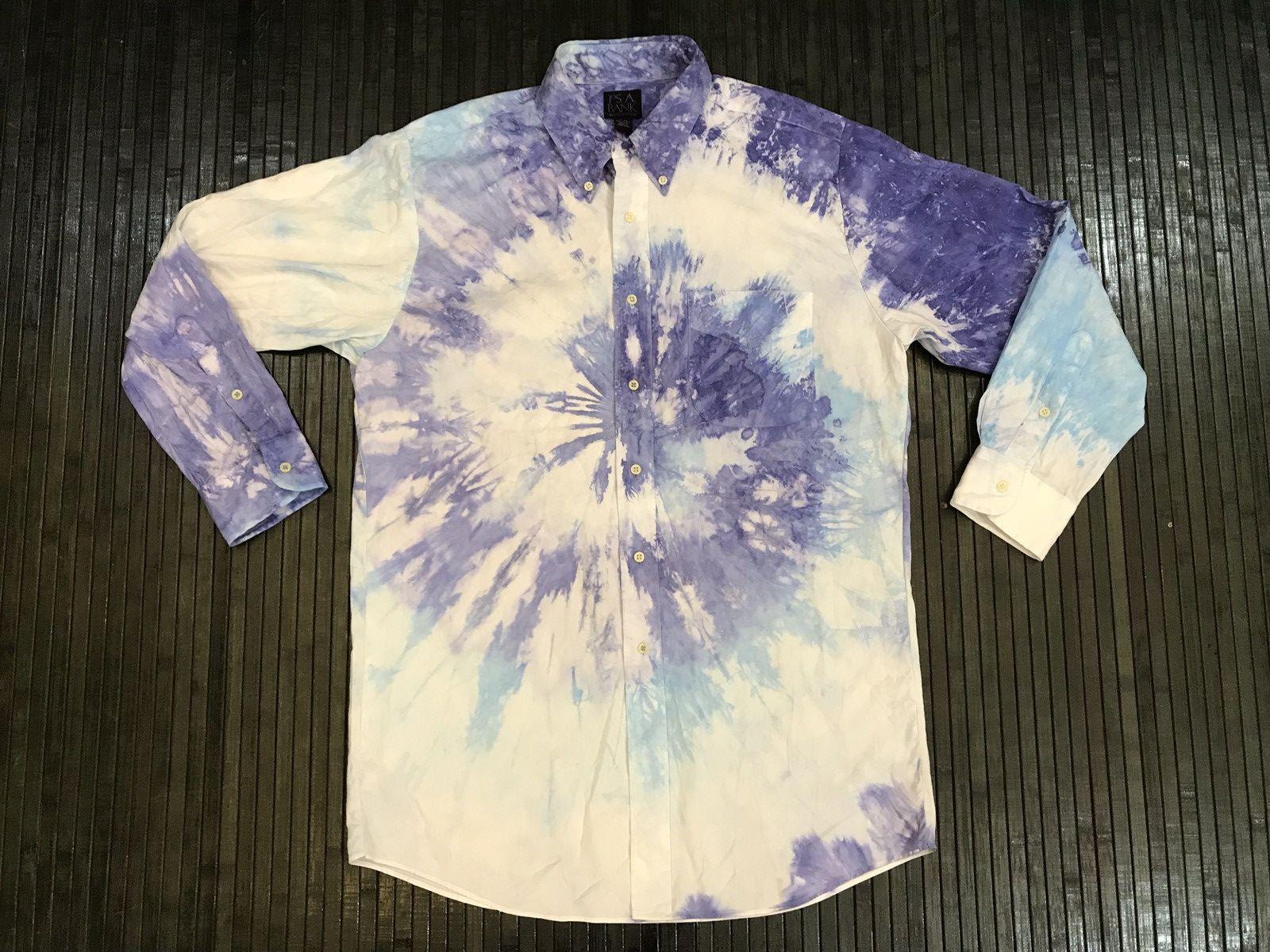 Jos. A. Bank Limited Edition Jos. A. Bank Spiral Tie Dye Shirt Size US XL / EU 56 / 4 - 1 Thumbnail