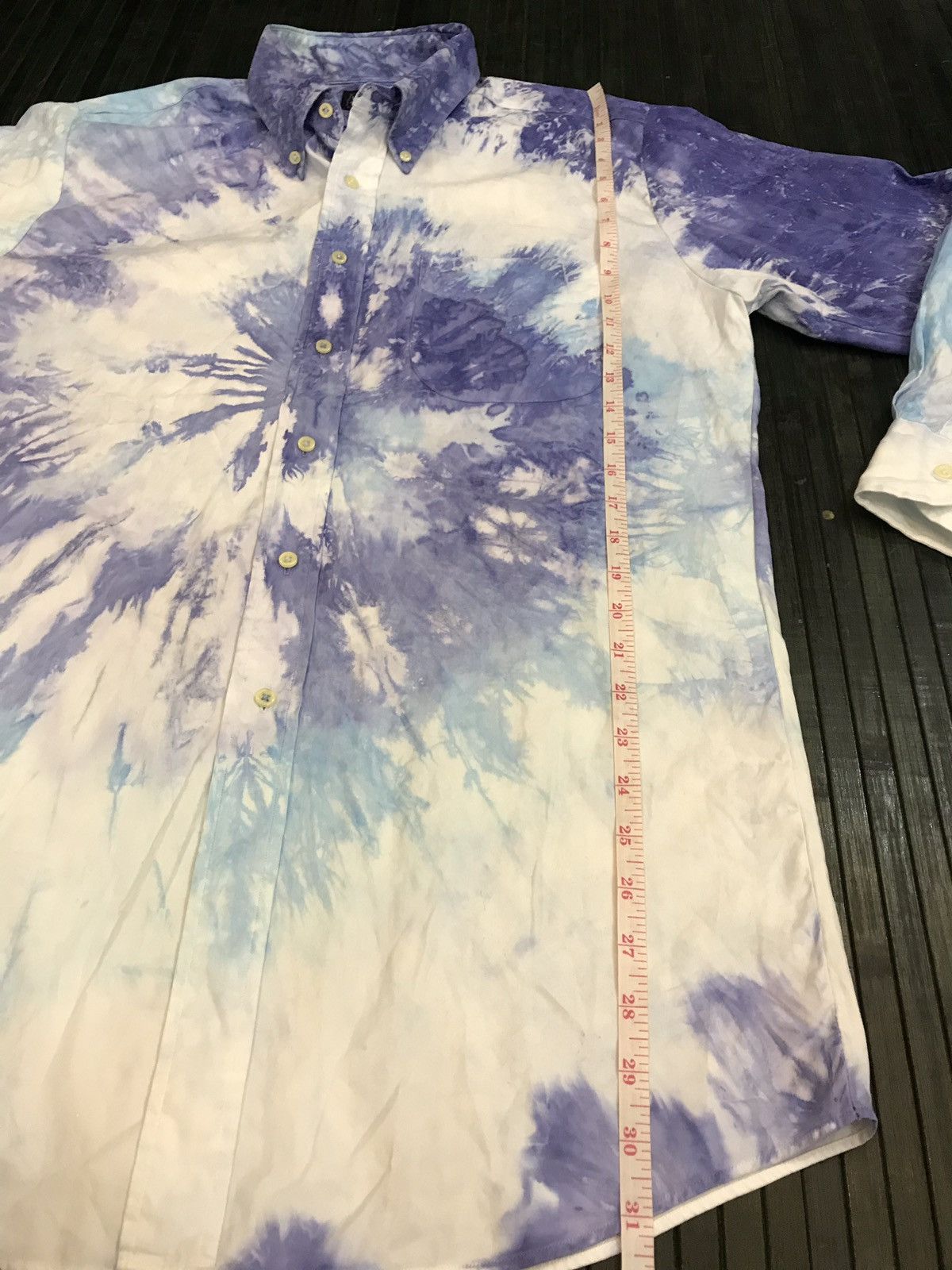 Jos. A. Bank Limited Edition Jos. A. Bank Spiral Tie Dye Shirt Size US XL / EU 56 / 4 - 8 Thumbnail
