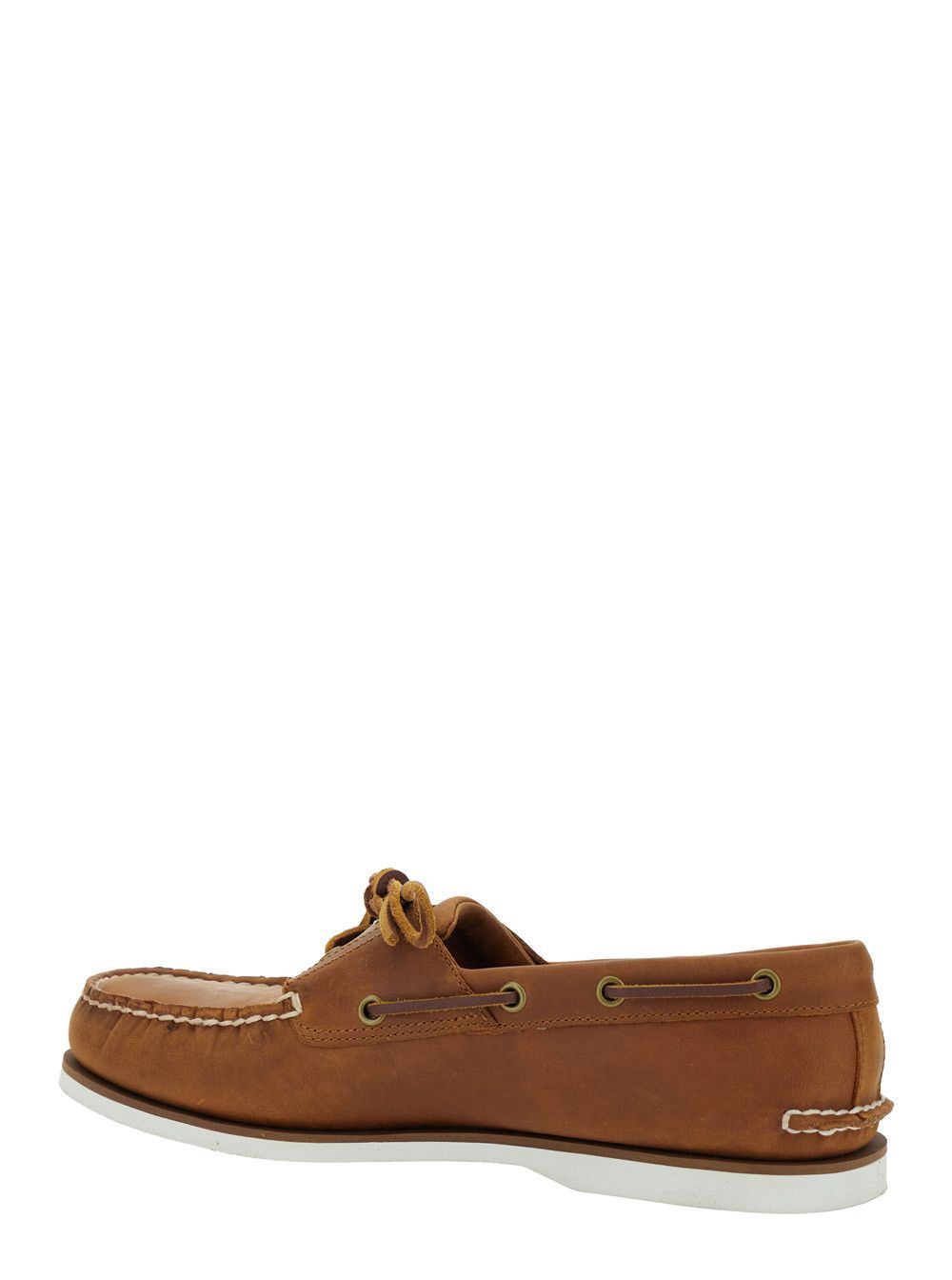Timberland Brown Loafers with Bow Detail on the Front and Embossed Logo on the Side in Leather Man Size US 9 / EU 42 - 3 Thumbnail