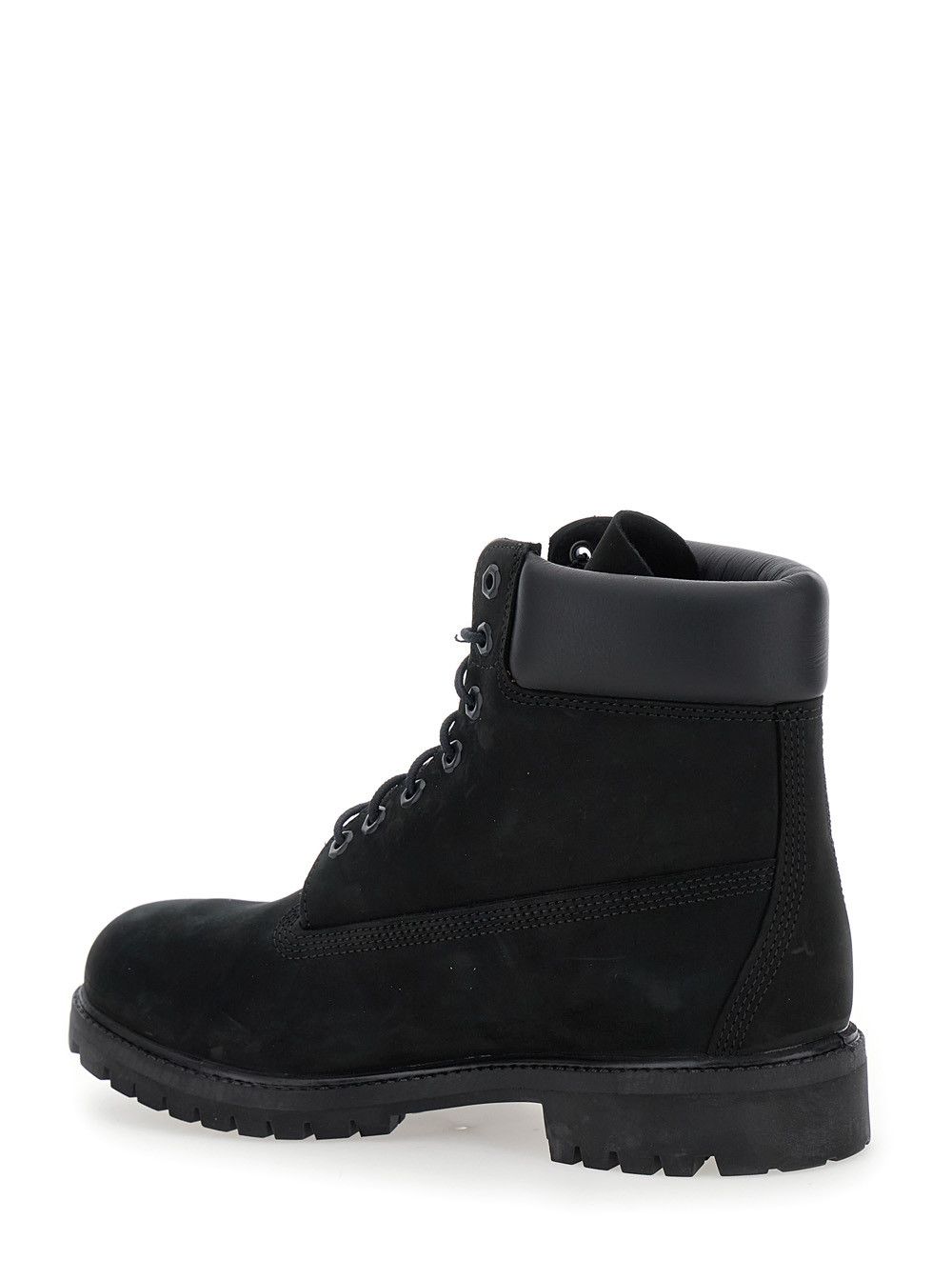 Timberland Brlack Water-Proof Boots with Logo Plate in Leather Man Size US 7.5 / EU 40-41 - 3 Thumbnail