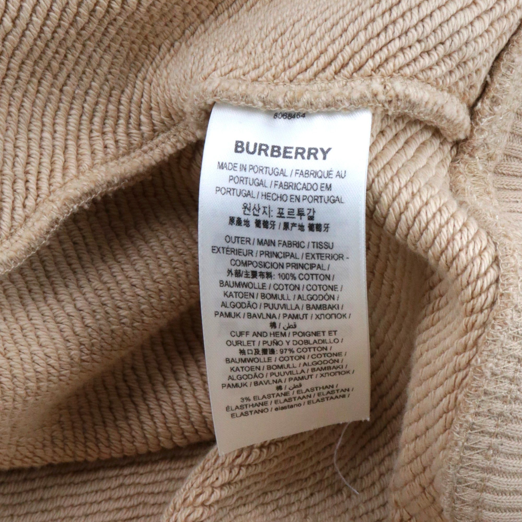 Burberry BURBERRY - Prorsum Burberry sweatshirt in beige cotton (M) Size M / US 6-8 / IT 42-44 - 3 Thumbnail