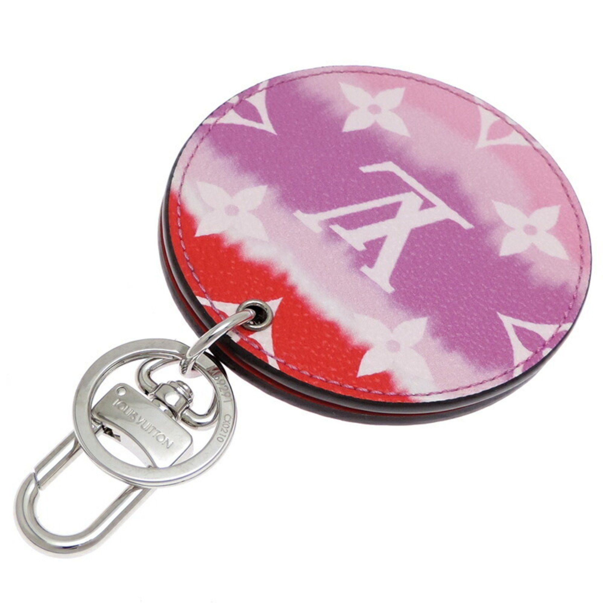 Louis Vuitton Louis Vuitton Portecle Miroir Initial Women's and Men's Keychain M69291 Monogram Escar Pink Size ONE SIZE - 2 Thumbnail