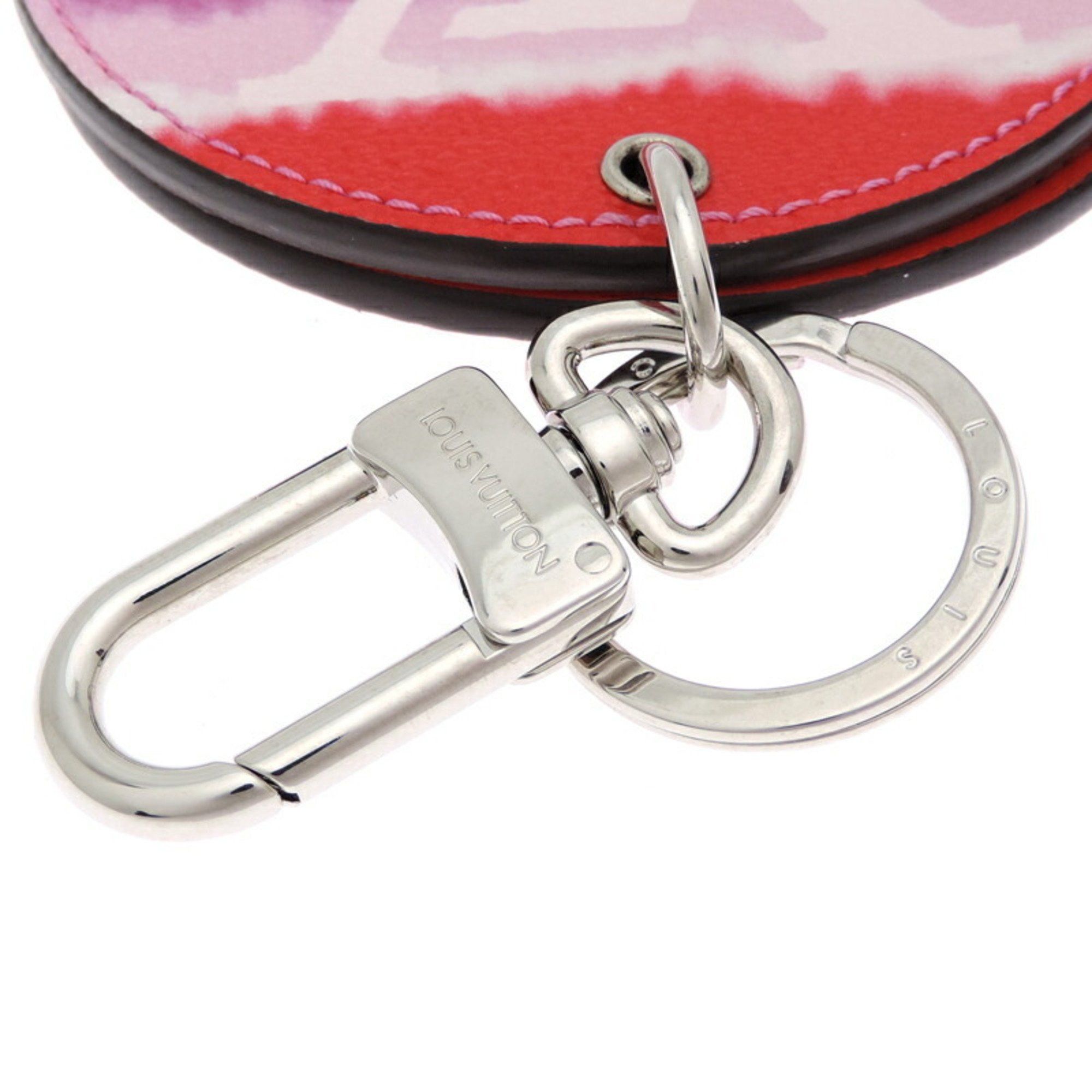 Louis Vuitton Louis Vuitton Portecle Miroir Initial Women's and Men's Keychain M69291 Monogram Escar Pink Size ONE SIZE - 4 Thumbnail