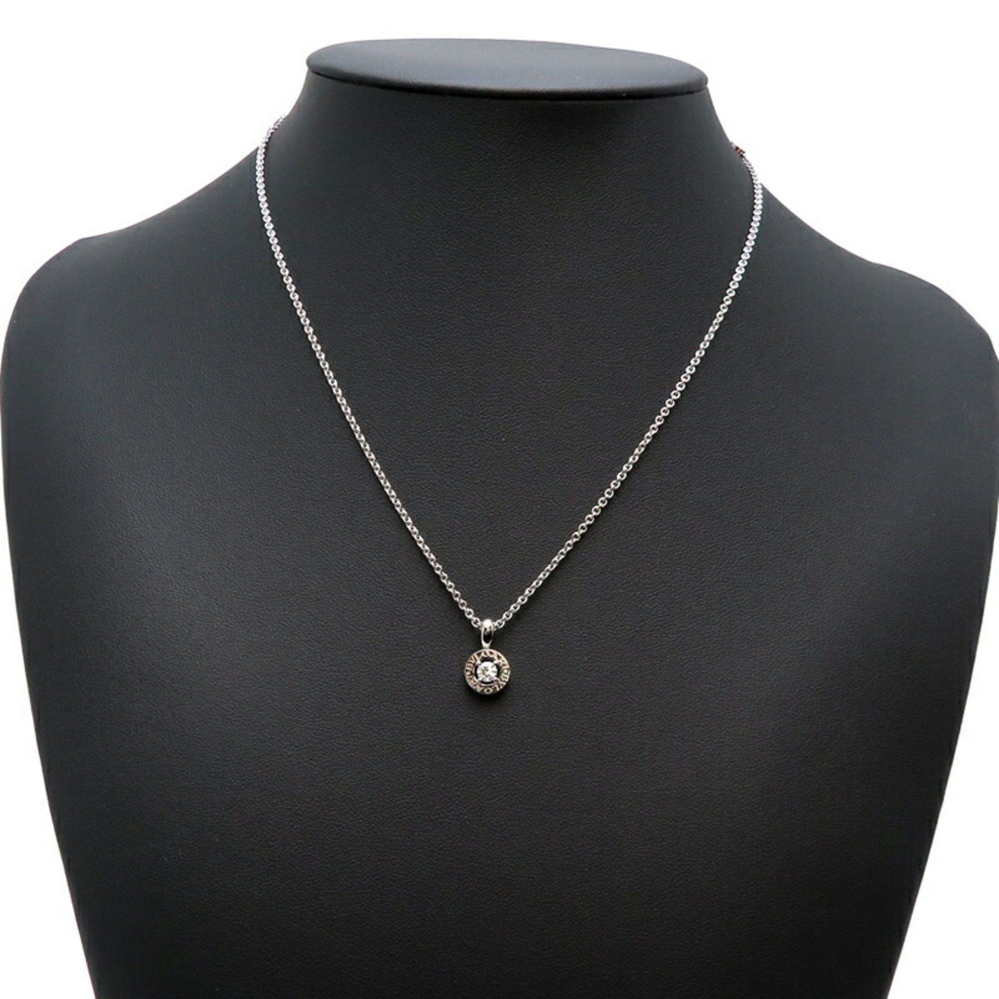 Bvlgari BVLGARI Diamond Women's Necklace 340614 750 White Gold Size ONE SIZE - 9 Thumbnail