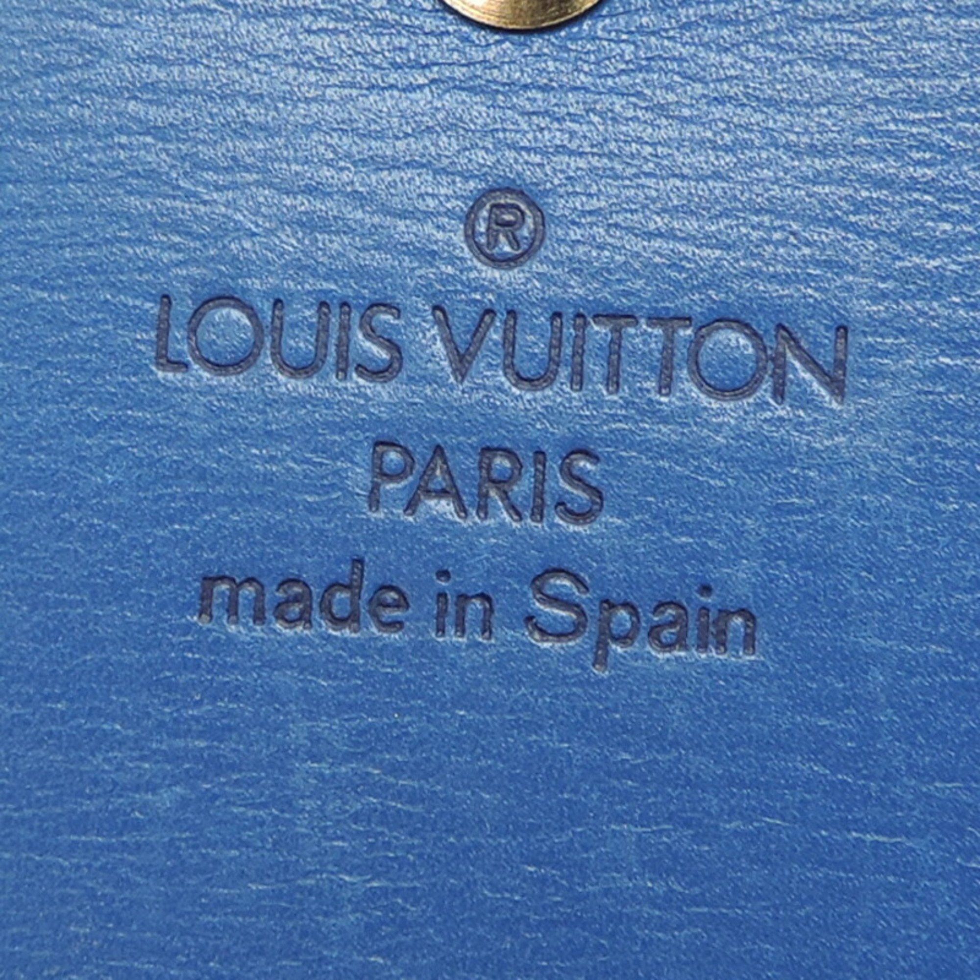 Louis Vuitton Louis Vuitton Pochette Porte Monnaie Credit Women's and Men's Long Wallet M63575 Epi Toledo Blue (Blue) Size ONE SIZE - 8 Thumbnail
