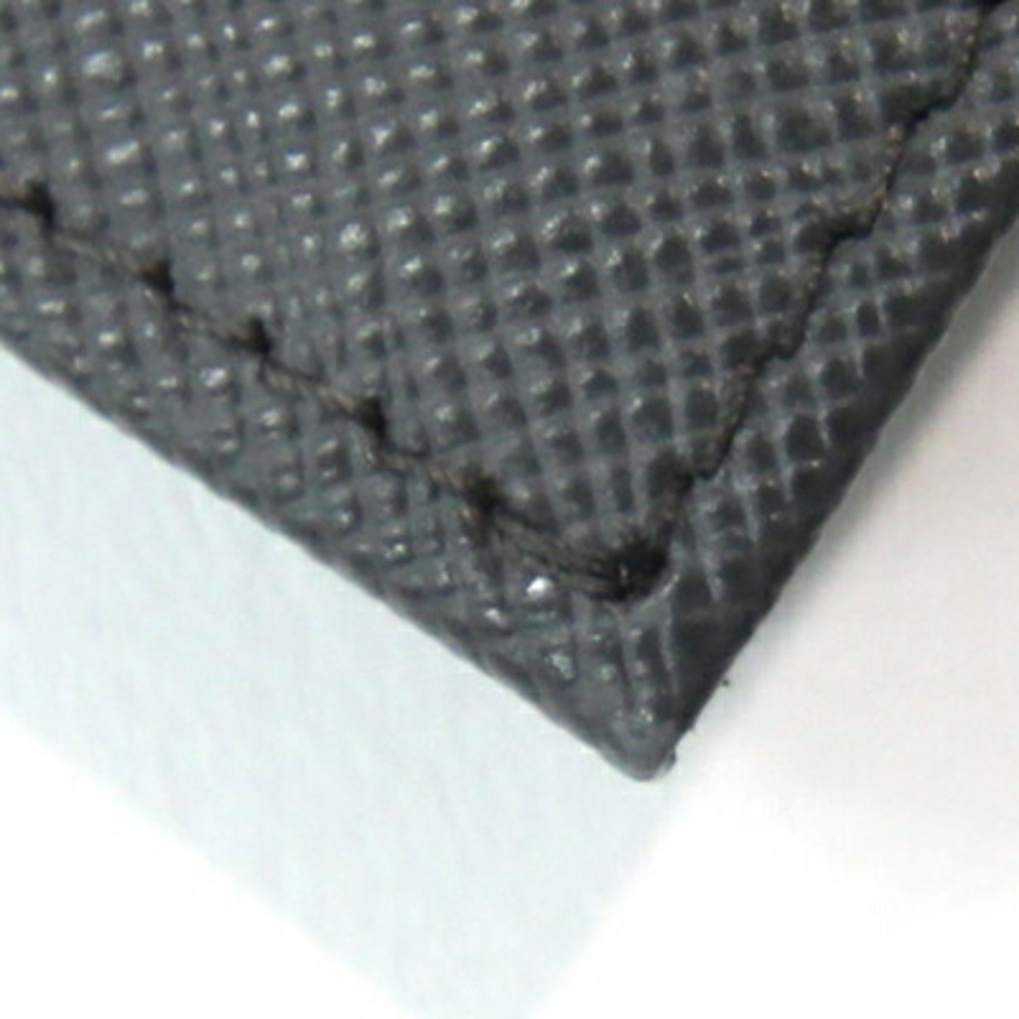 Prada Prada Business Card Holder 2MC345 Grey Leather Case Pass Men's PRADA Size ONE SIZE - 6 Thumbnail