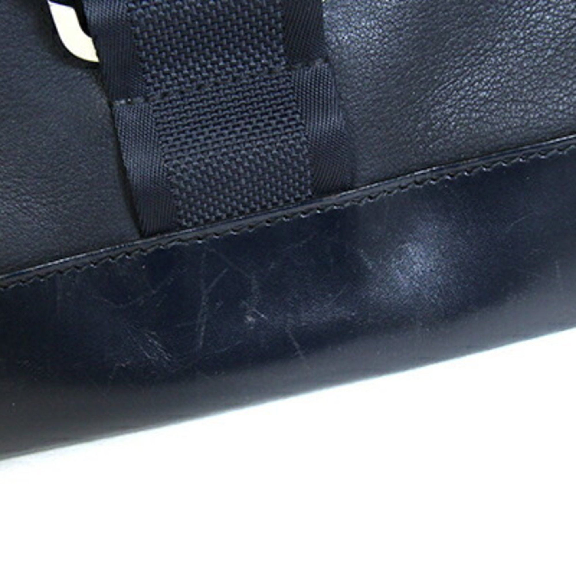 Hermes Hermes Clutch Bag City Slide Black Navy X Stamp 2016 Manufactured Second Men's HERMES Size ONE SIZE - 5 Thumbnail