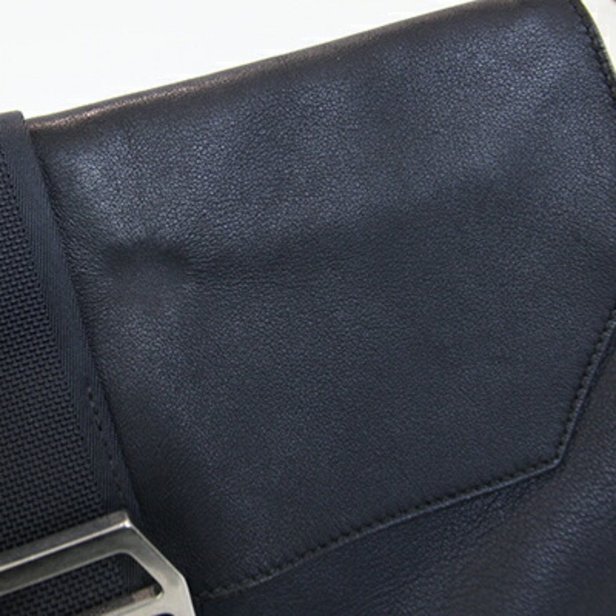 Hermes Hermes Clutch Bag City Slide Black Navy X Stamp 2016 Manufactured Second Men's HERMES Size ONE SIZE - 6 Thumbnail