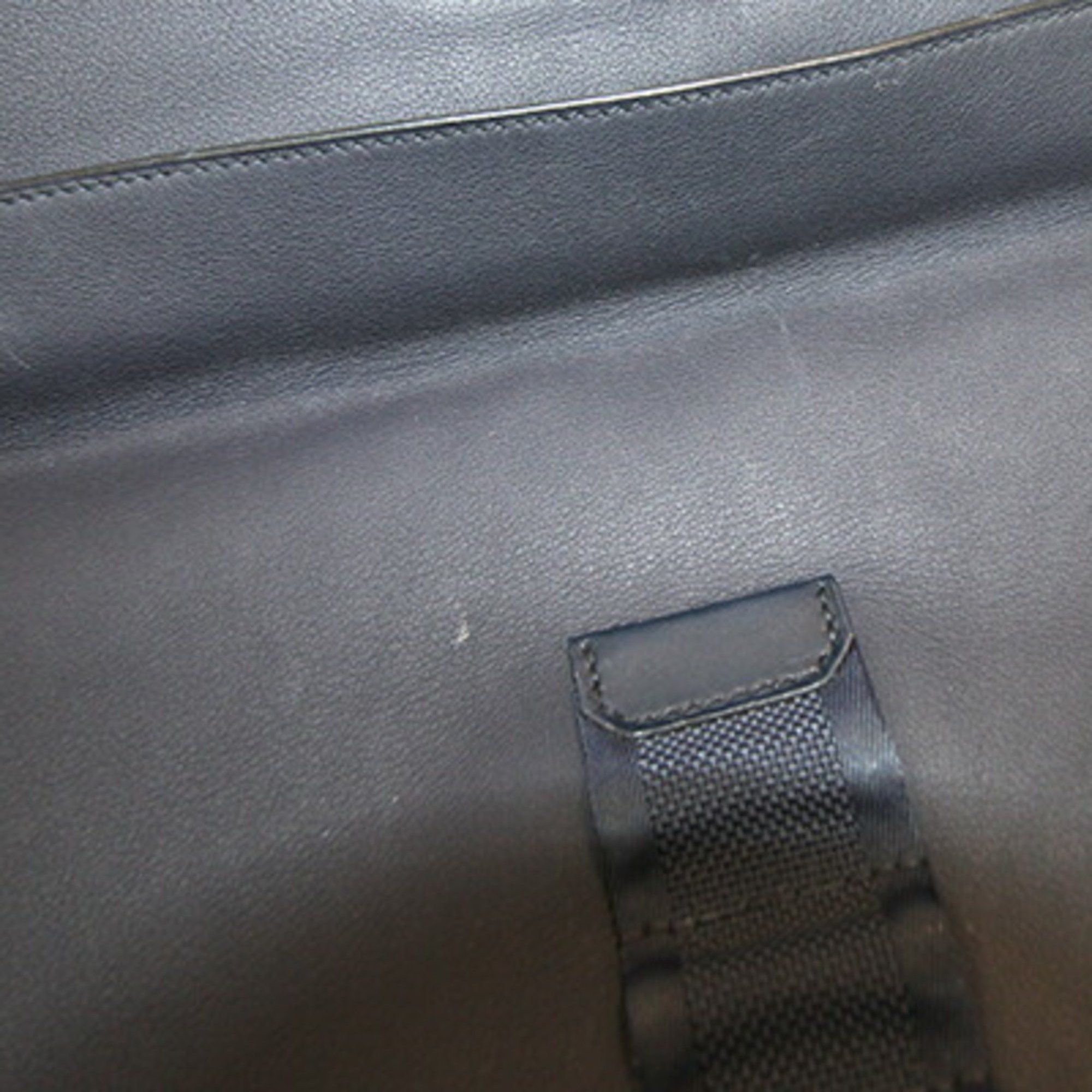 Hermes Hermes Clutch Bag City Slide Black Navy X Stamp 2016 Manufactured Second Men's HERMES Size ONE SIZE - 9 Thumbnail