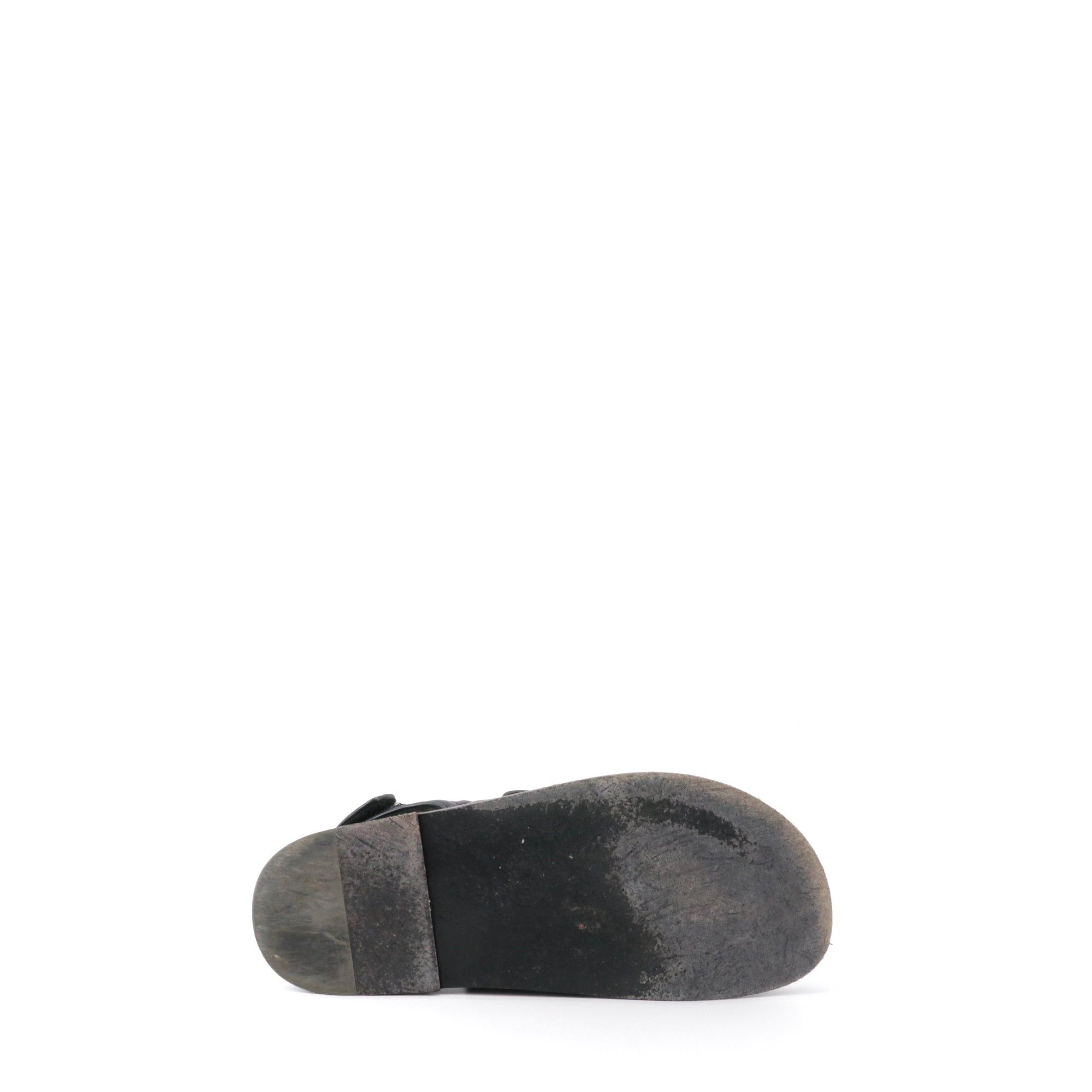 Chanel CHANEL - Chanel Dad Shoes sandals in black quilted leather (T39) Size US 8 / IT 38 - 3 Thumbnail