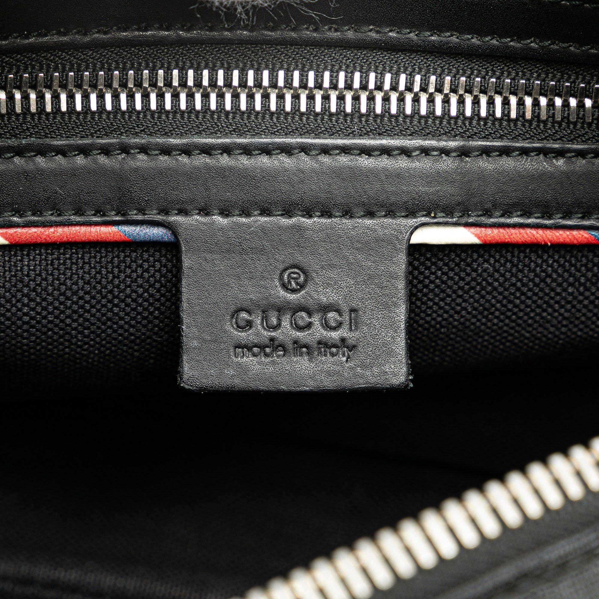 Gucci Gucci GG Supreme Web Night Courier Belt Bag Black Size ONE SIZE - 5 Thumbnail