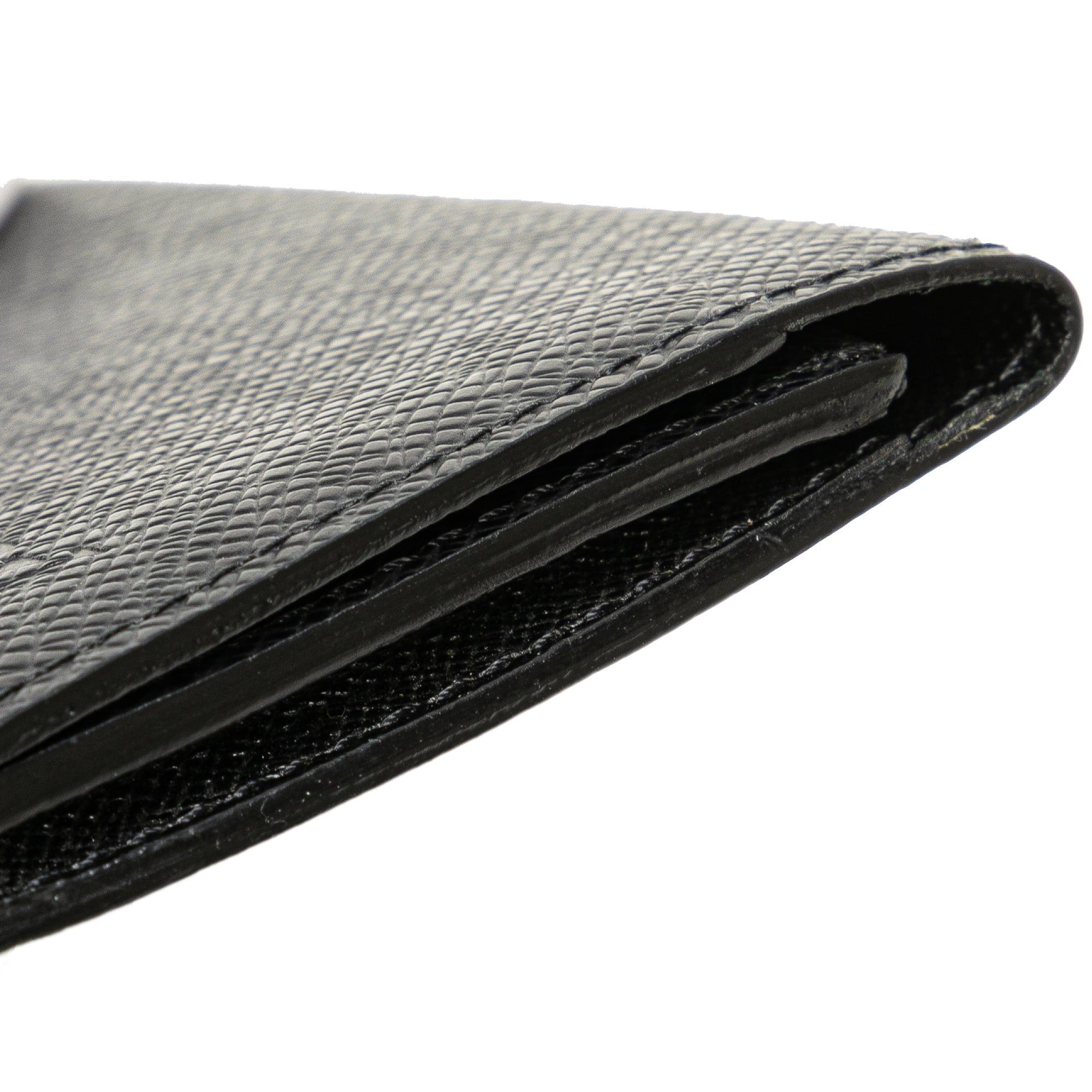 Louis Vuitton Louis Vuitton Taiga Business Card Holder Black Size ONE SIZE - 11 Thumbnail