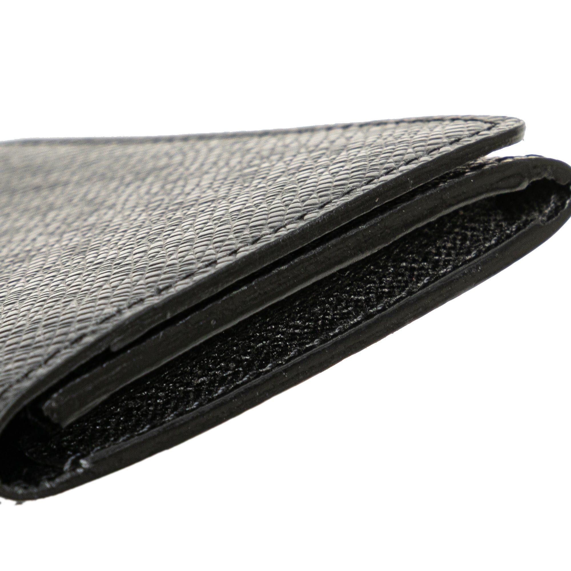 Louis Vuitton Louis Vuitton Taiga Business Card Holder Black Size ONE SIZE - 10 Thumbnail