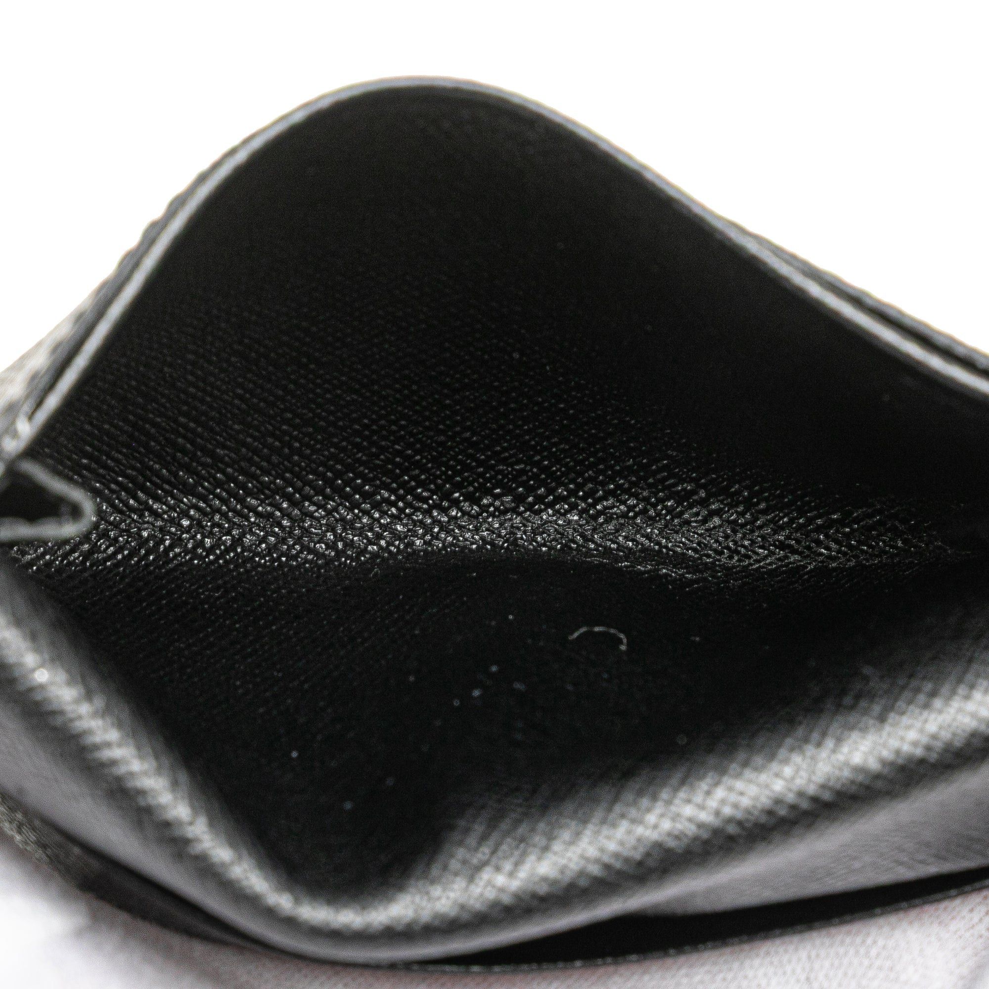 Louis Vuitton Louis Vuitton Taiga Business Card Holder Black Size ONE SIZE - 4 Thumbnail