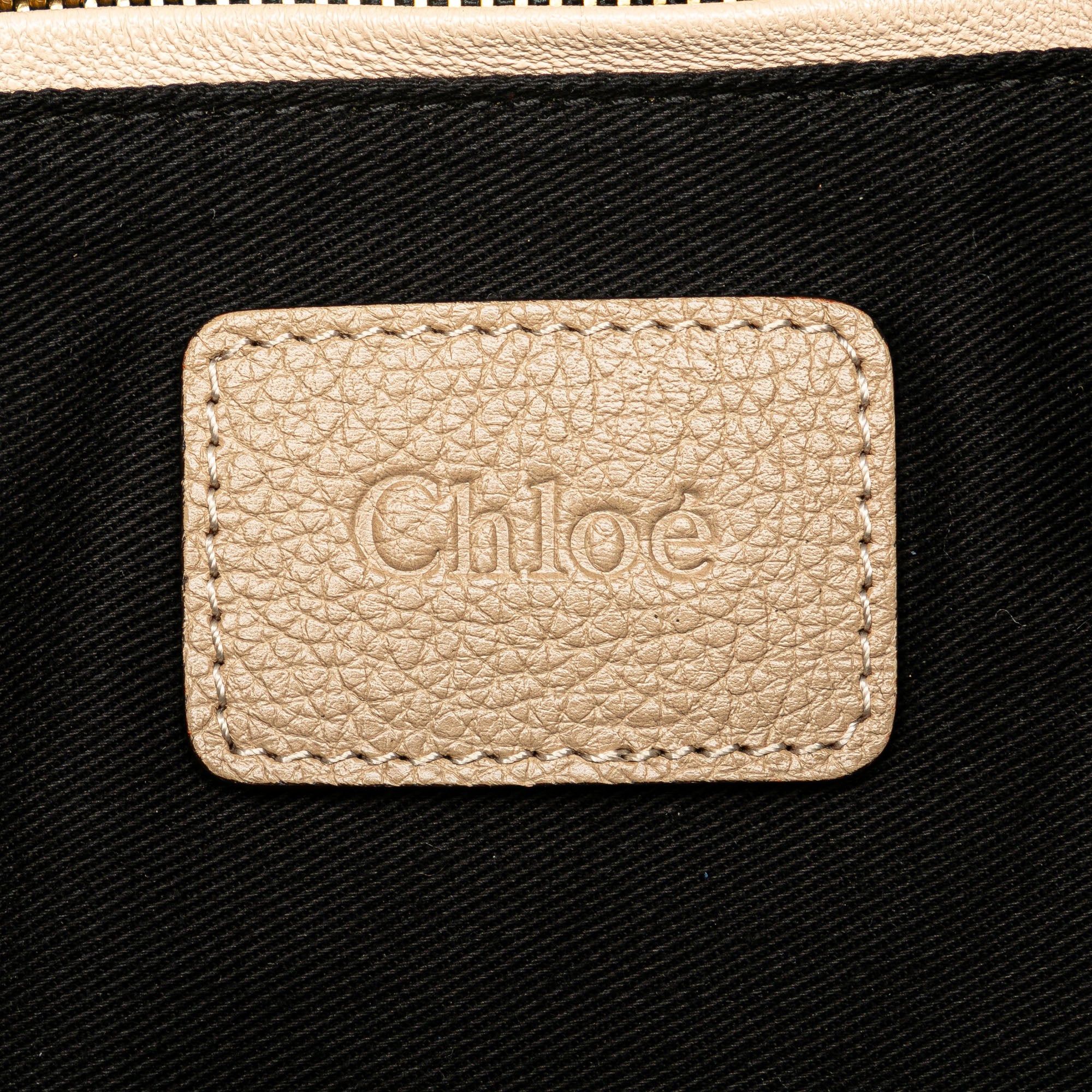 Chloe Chloé Large Leather Paraty Satchel Brown Size ONE SIZE - 5 Thumbnail