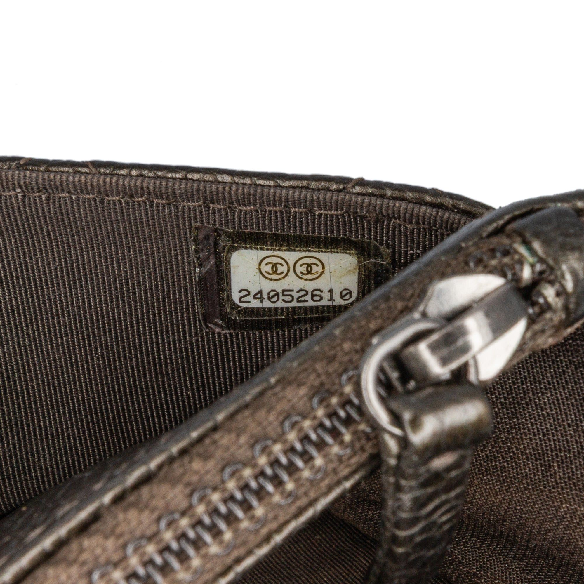 Chanel Chanel CC Quilted Caviar Wallet on Chain Black Size ONE SIZE - 5 Thumbnail