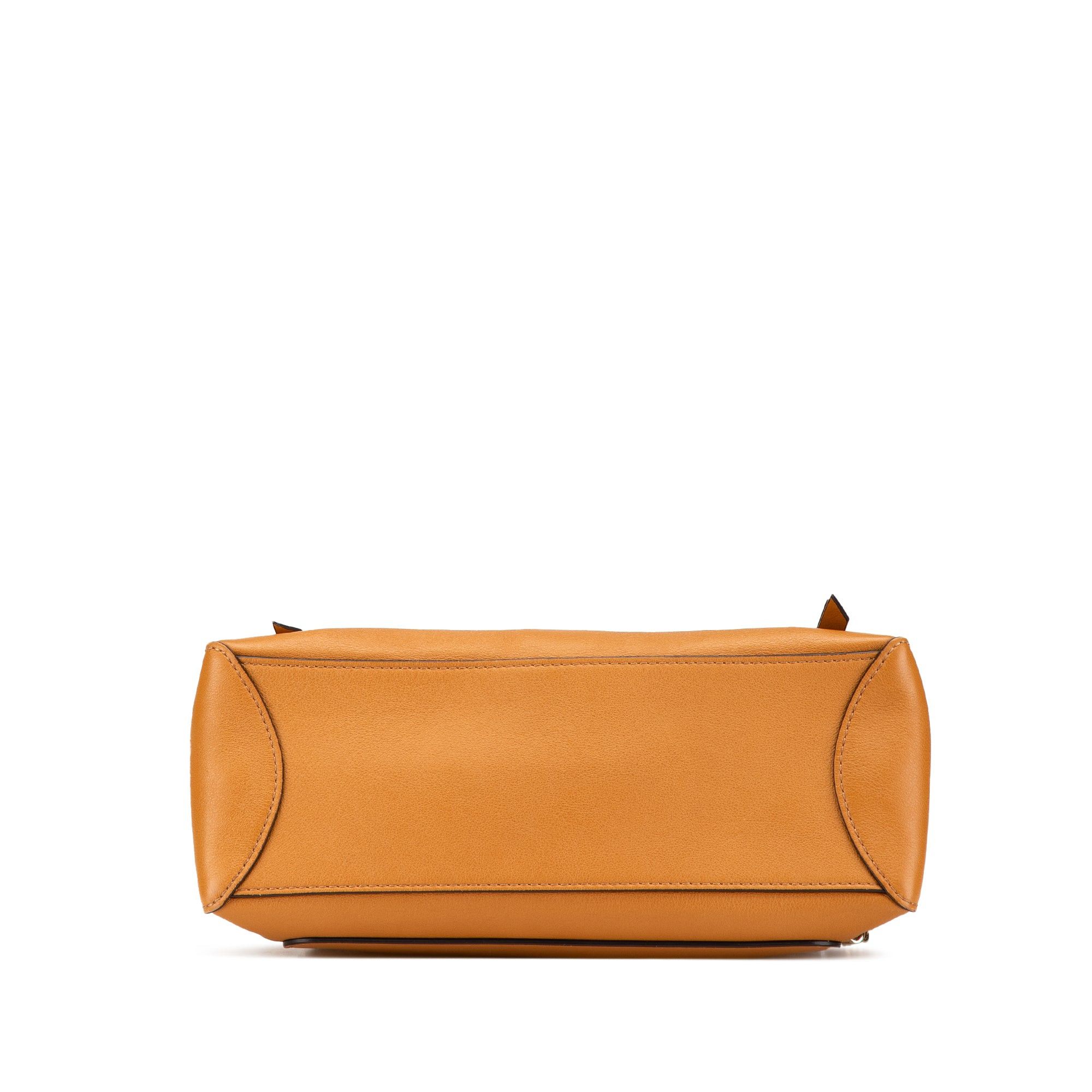 Chloe Chloé Small Leather Faye Day Satchel Brown Size ONE SIZE - 3 Thumbnail