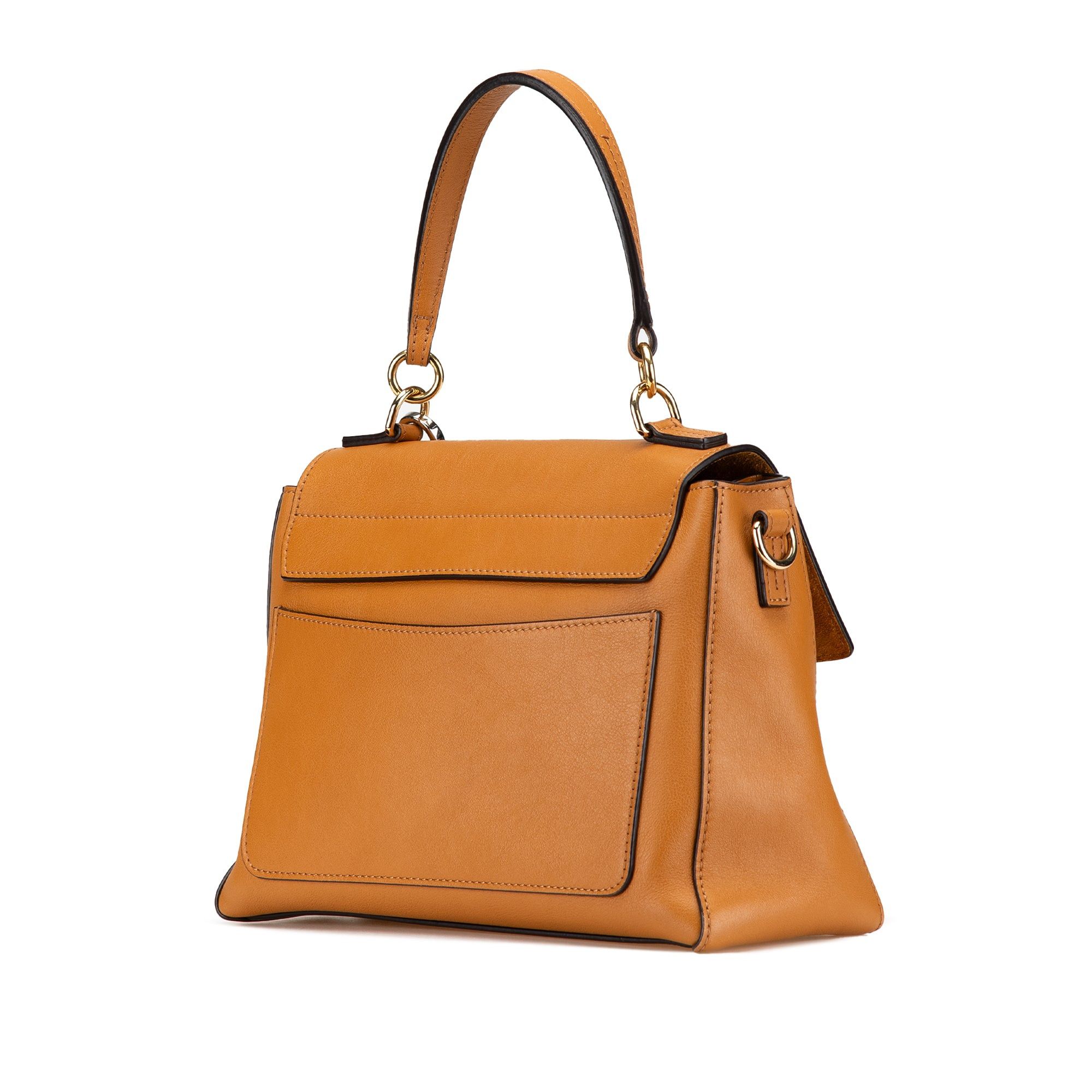 Chloe Chloé Small Leather Faye Day Satchel Brown Size ONE SIZE - 2 Thumbnail