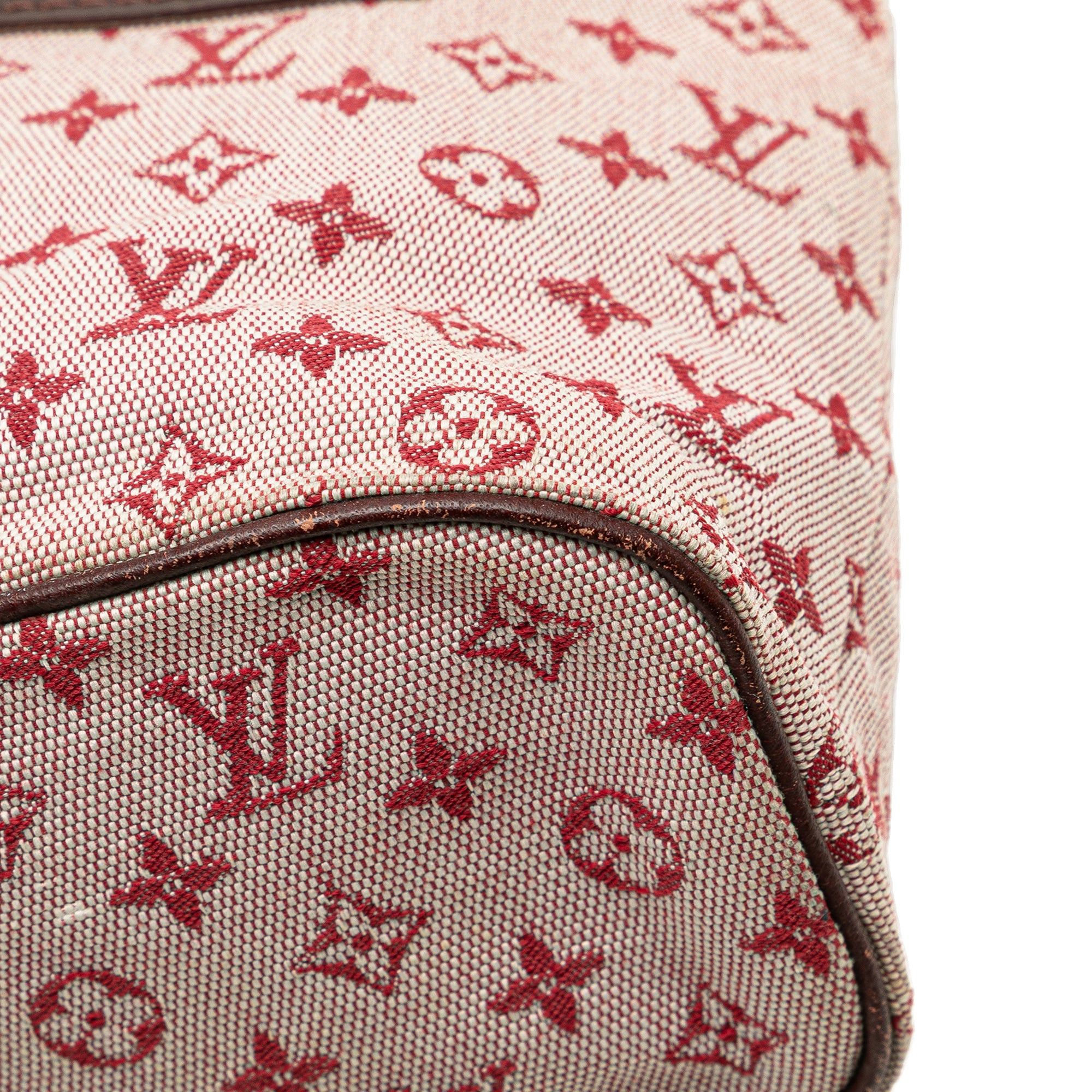 Louis Vuitton Louis Vuitton Monogram Mini Lin Lucille PM Red Size ONE SIZE - 12 Thumbnail