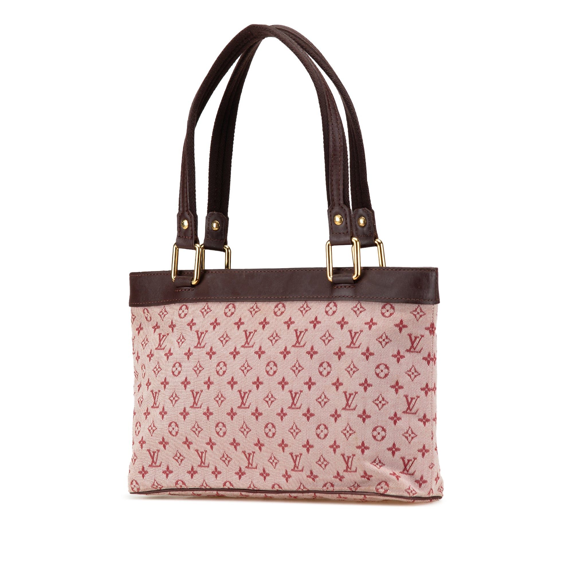Louis Vuitton Louis Vuitton Monogram Mini Lin Lucille PM Red Size ONE SIZE - 2 Thumbnail
