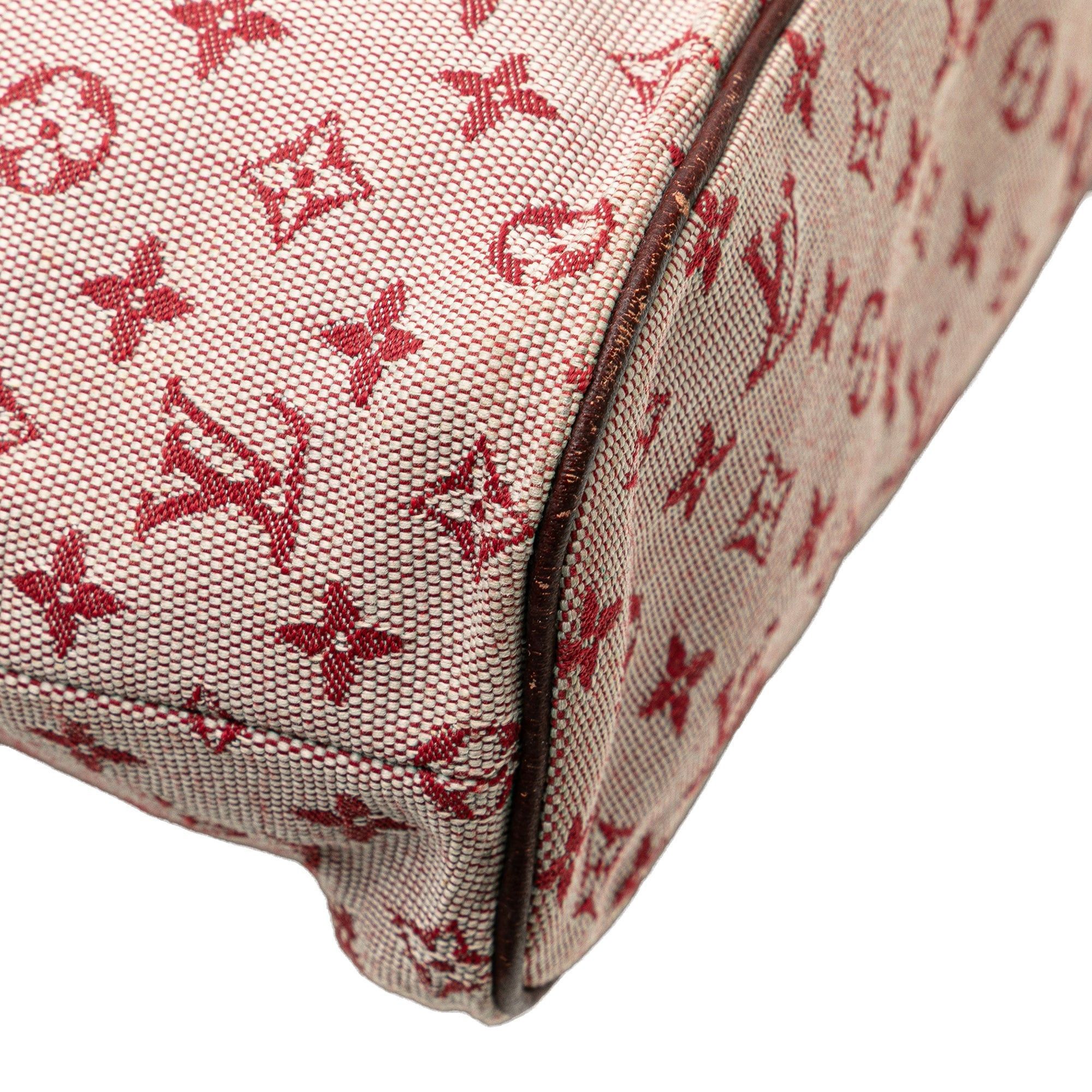 Louis Vuitton Louis Vuitton Monogram Mini Lin Lucille PM Red Size ONE SIZE - 11 Thumbnail